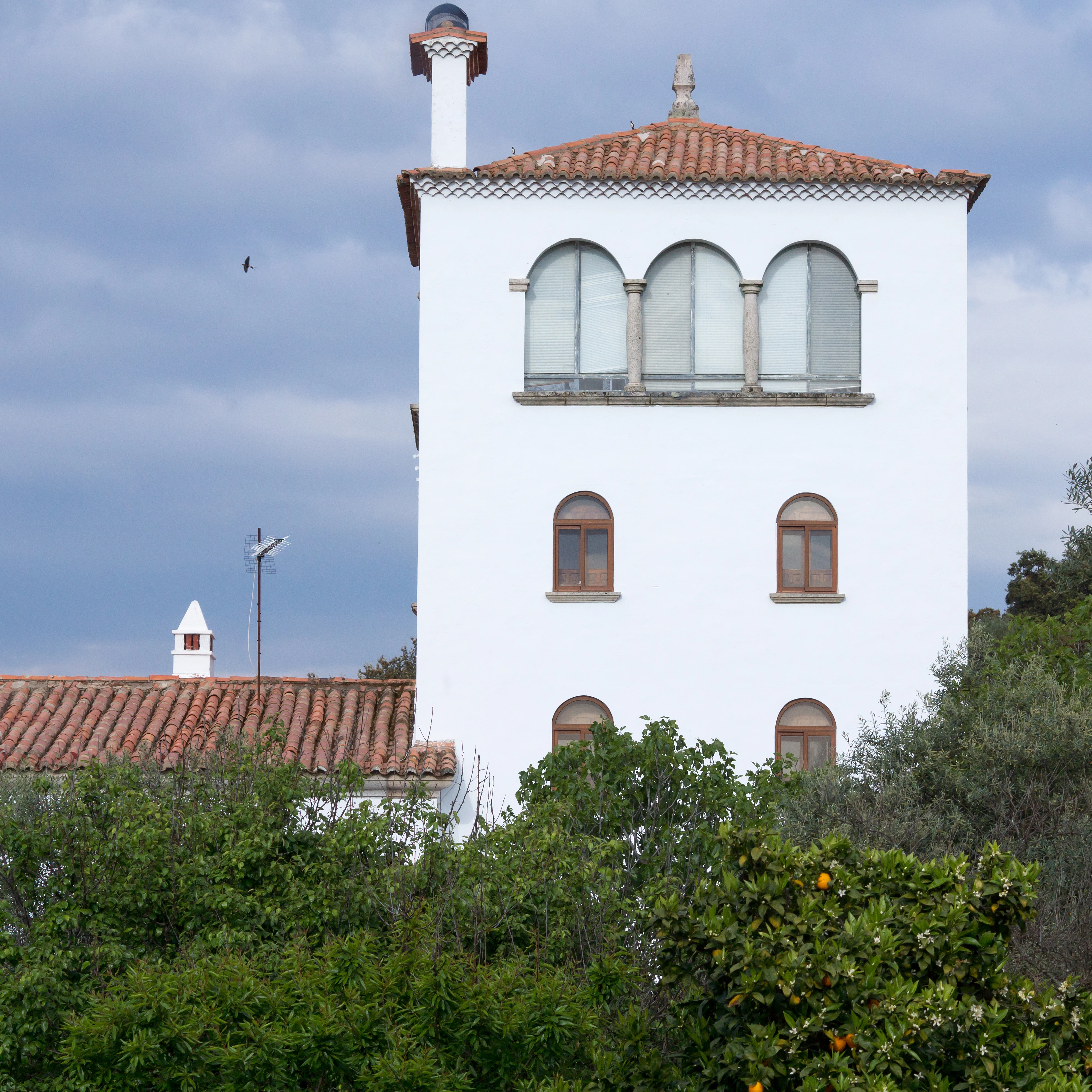 Our hotel, Vinas Las Torres, Extremadura, Spain — photo by Jim Bennett