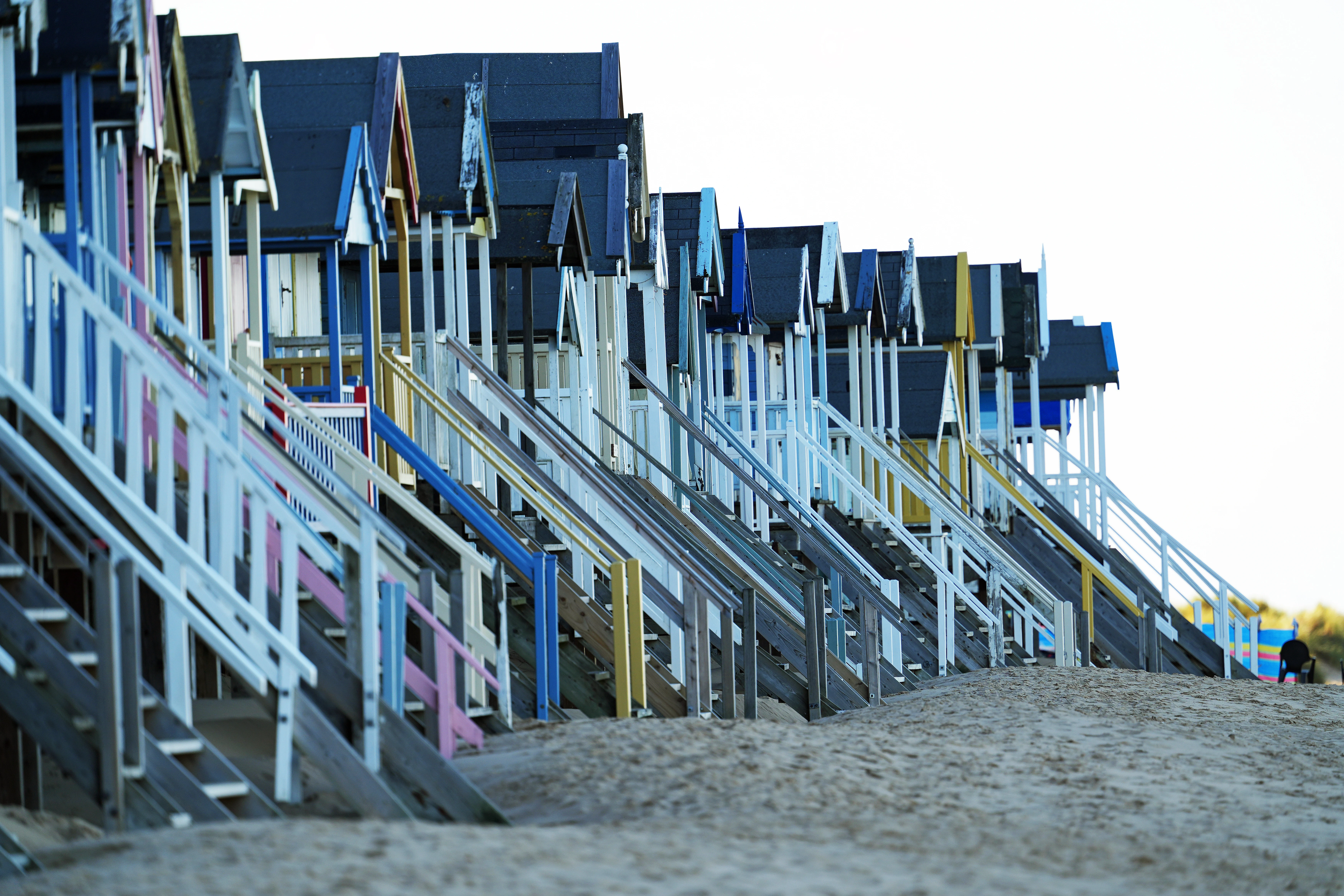 Beach Huts, Wells-next-the-sea, Norfolk, UK — photo by Jim Bennett