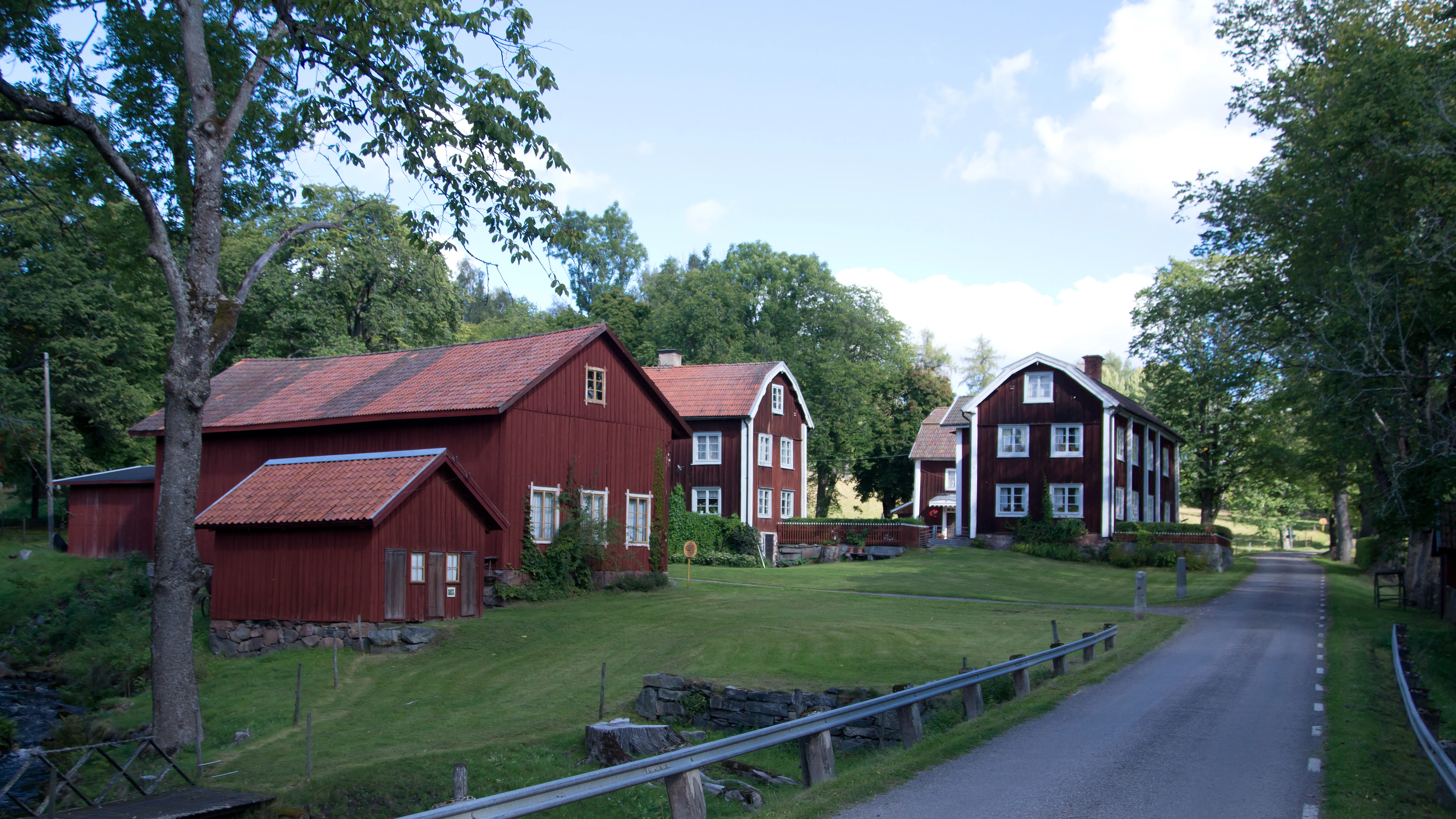 Swedish Houses, Sweden — photo by Jim Bennett