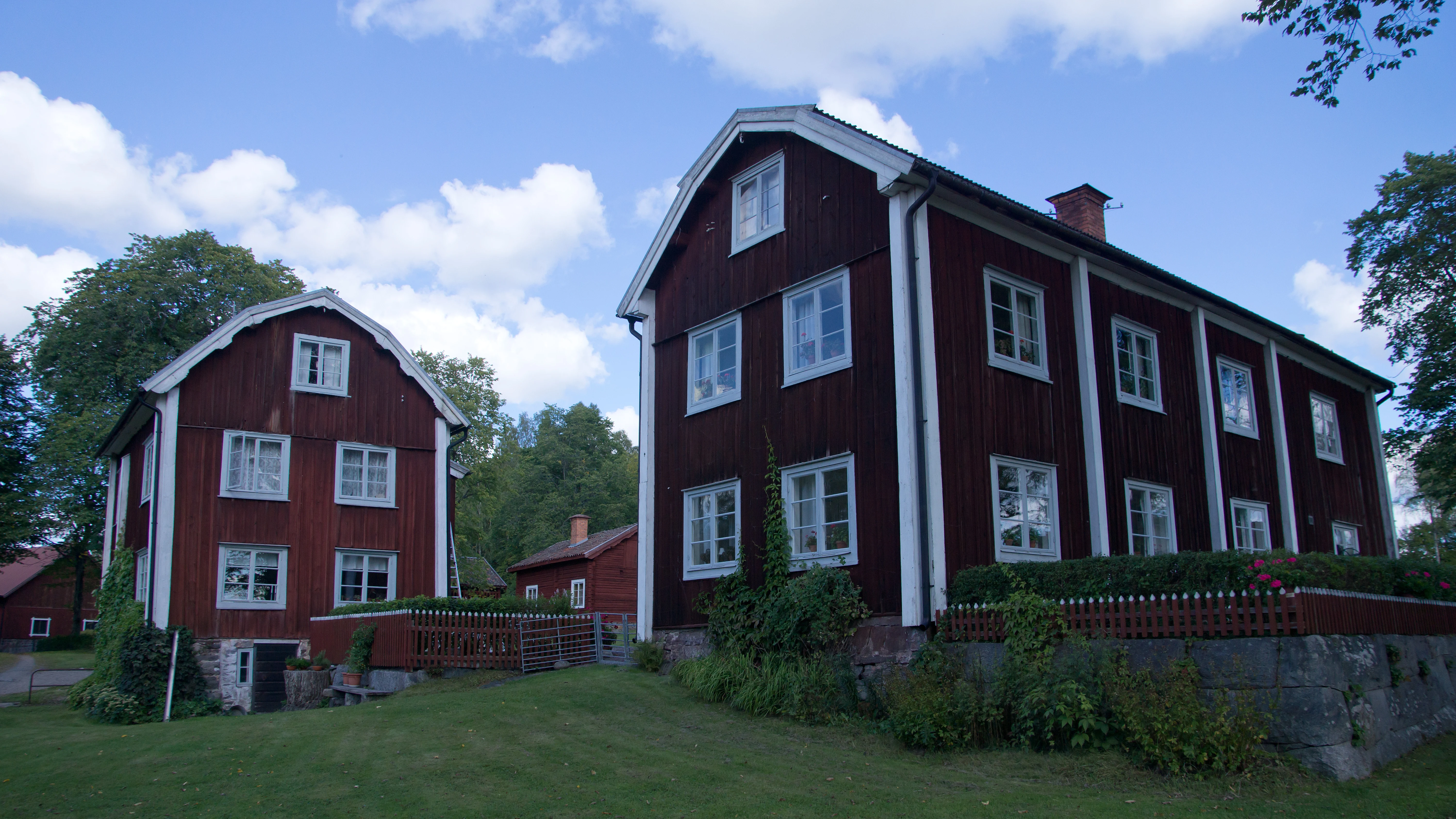 Swedish Houses, Sweden — photo by Jim Bennett