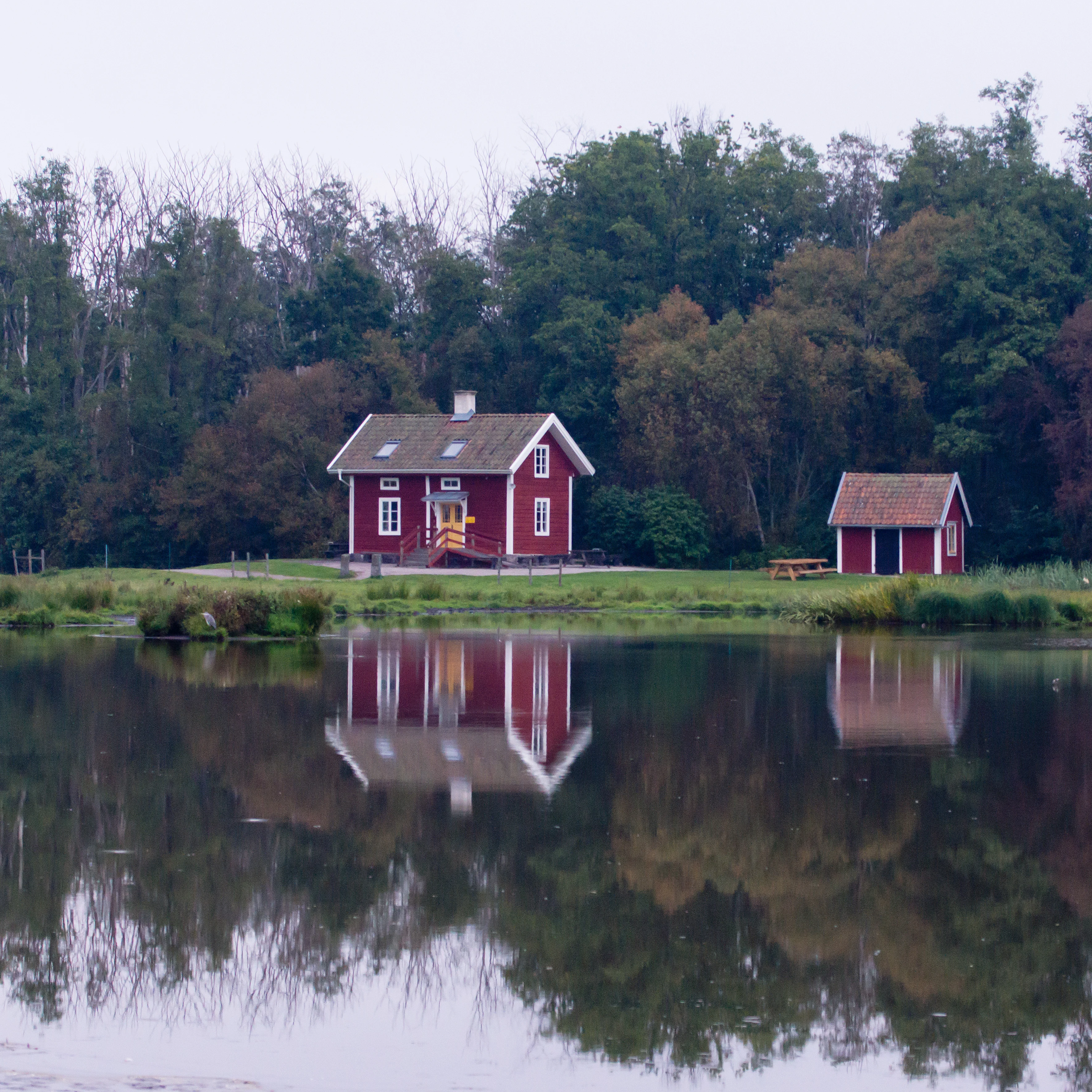 Erik Rosenberg House, Orebo Nature Reserve, Sweden — photo by Jim Bennett