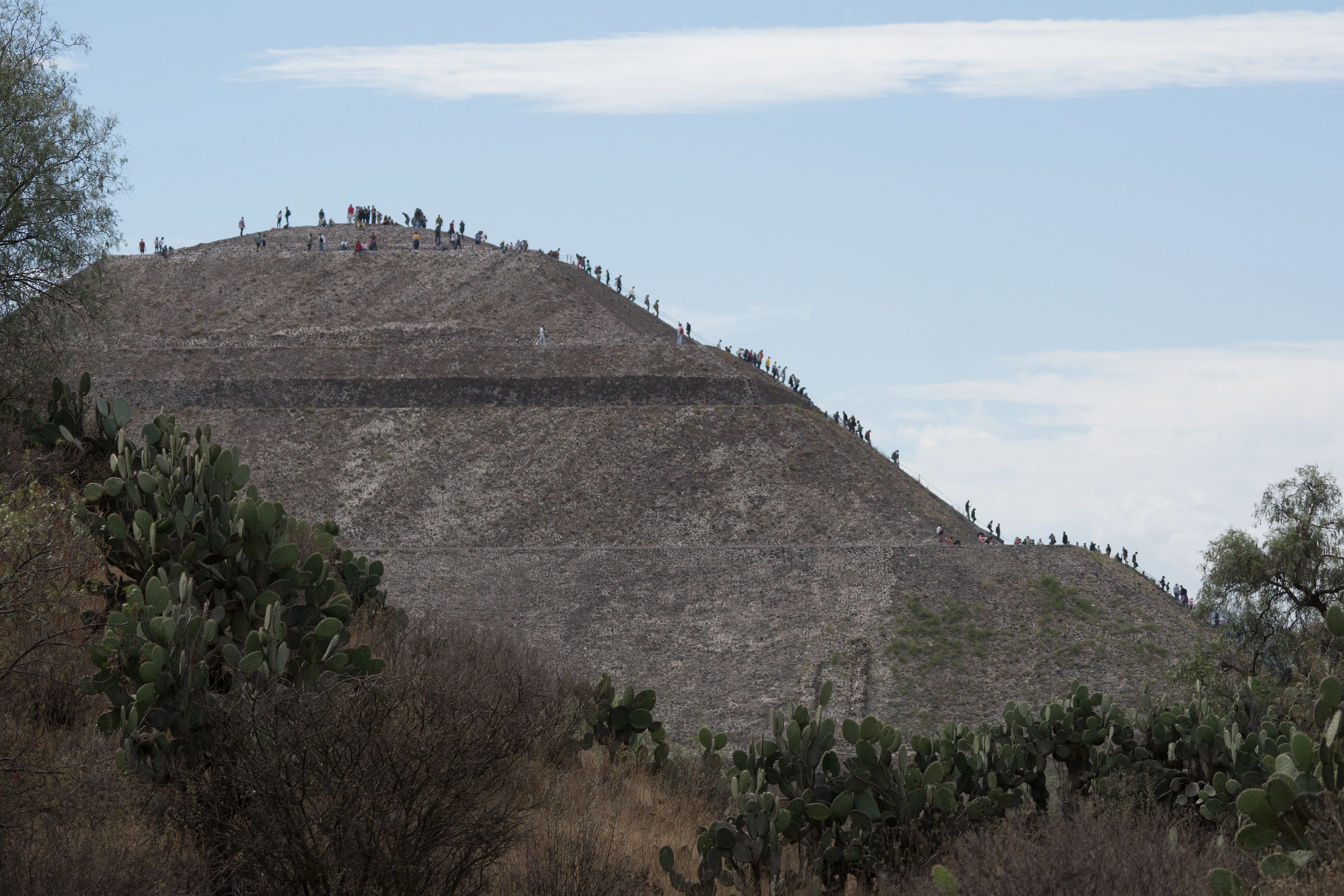 Pyramid of the Sun, Teotihuacan, State of Mexico, Mexico — photo by Jim Bennett