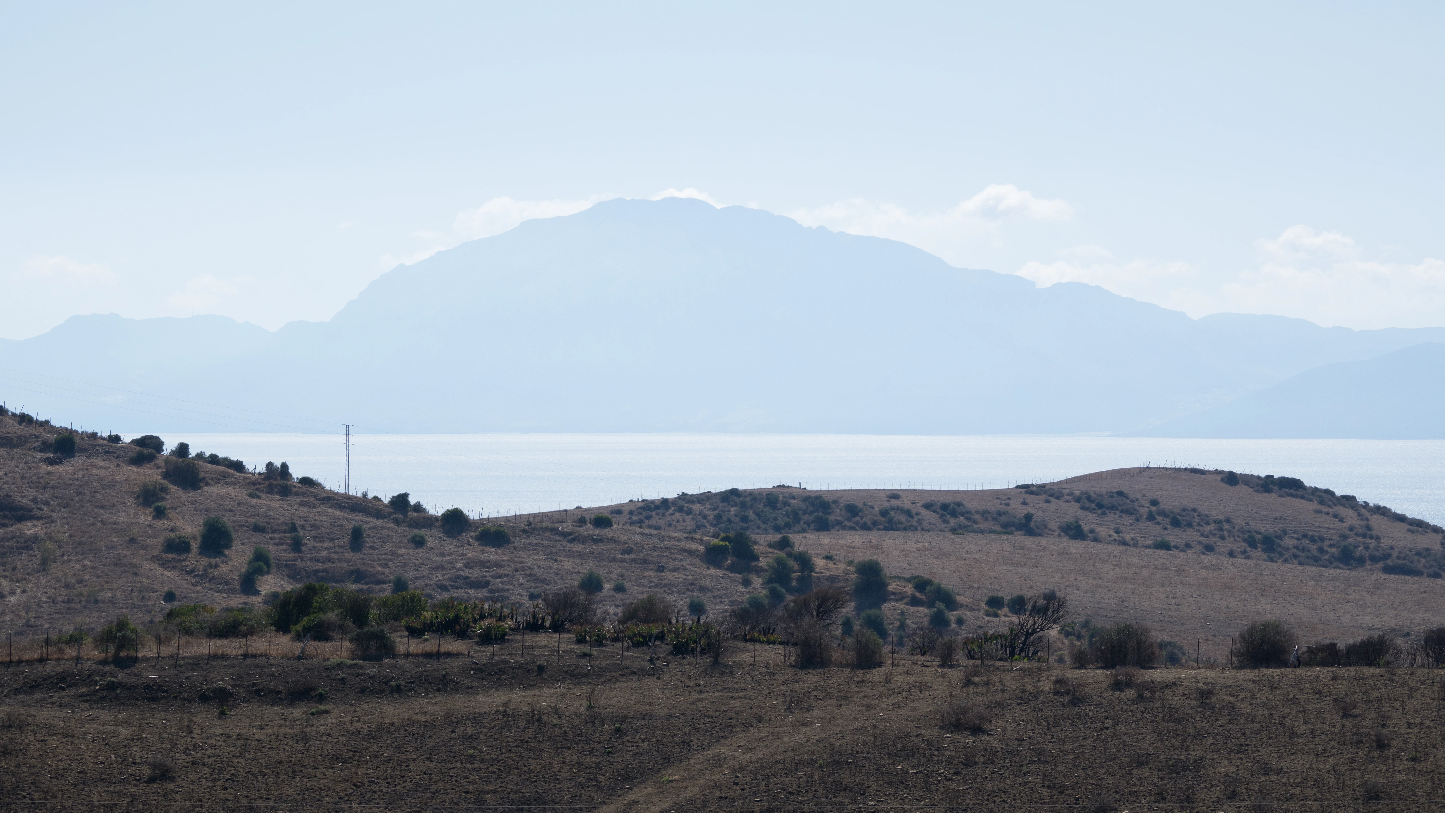 Jbel Musa, Cazalla watchpoint, Spain — photo by Jim Bennett