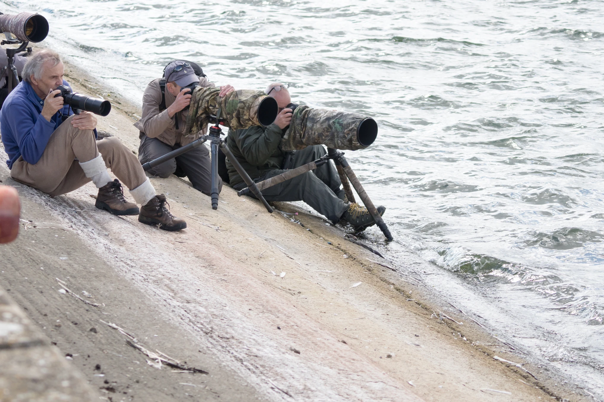 Photographers, Farmoor, Oxfordshire, UK — photo by Jim Bennett