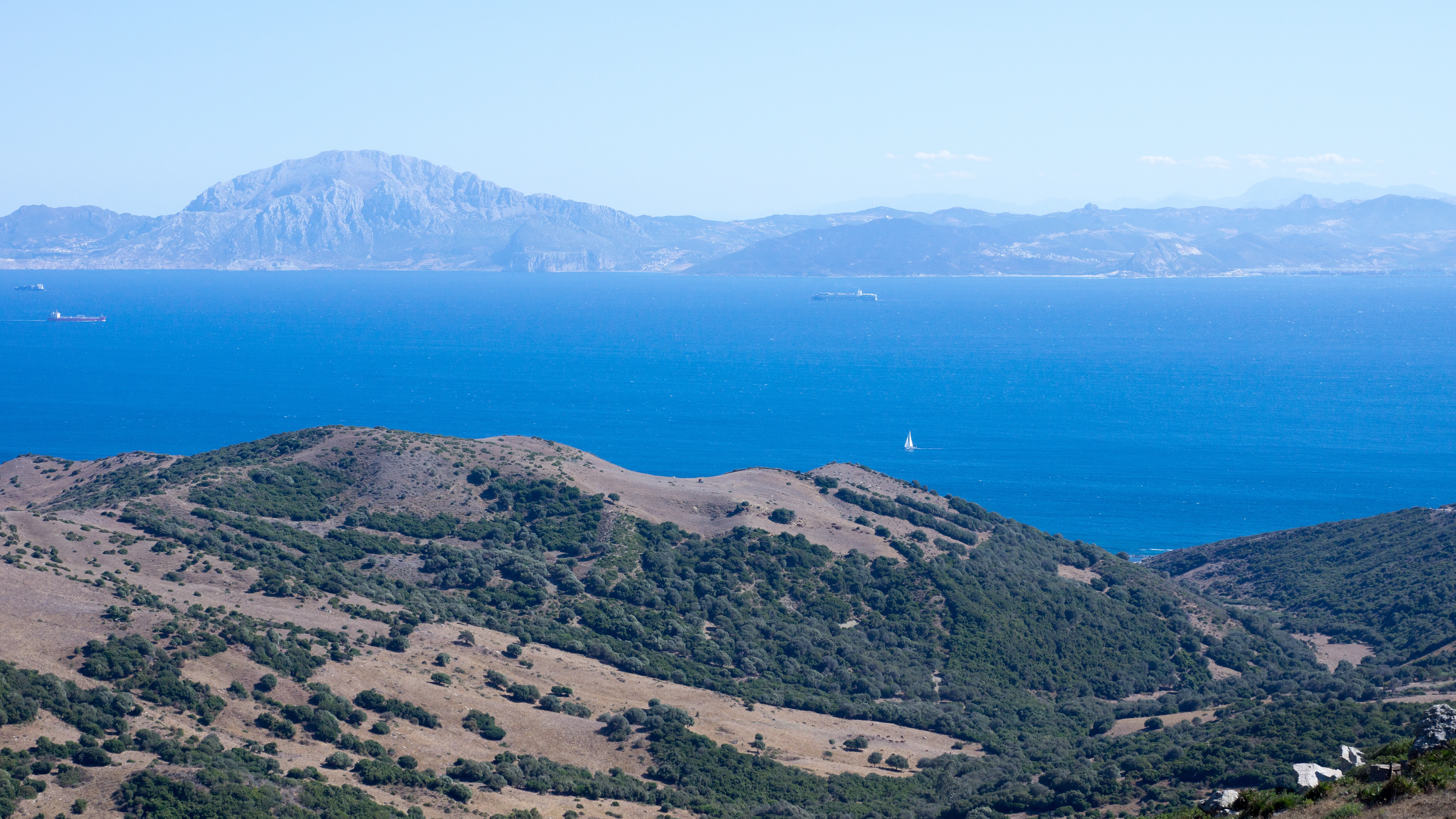 View from the Mirador, Cazalla watchpoint, Spain — photo by Jim Bennett