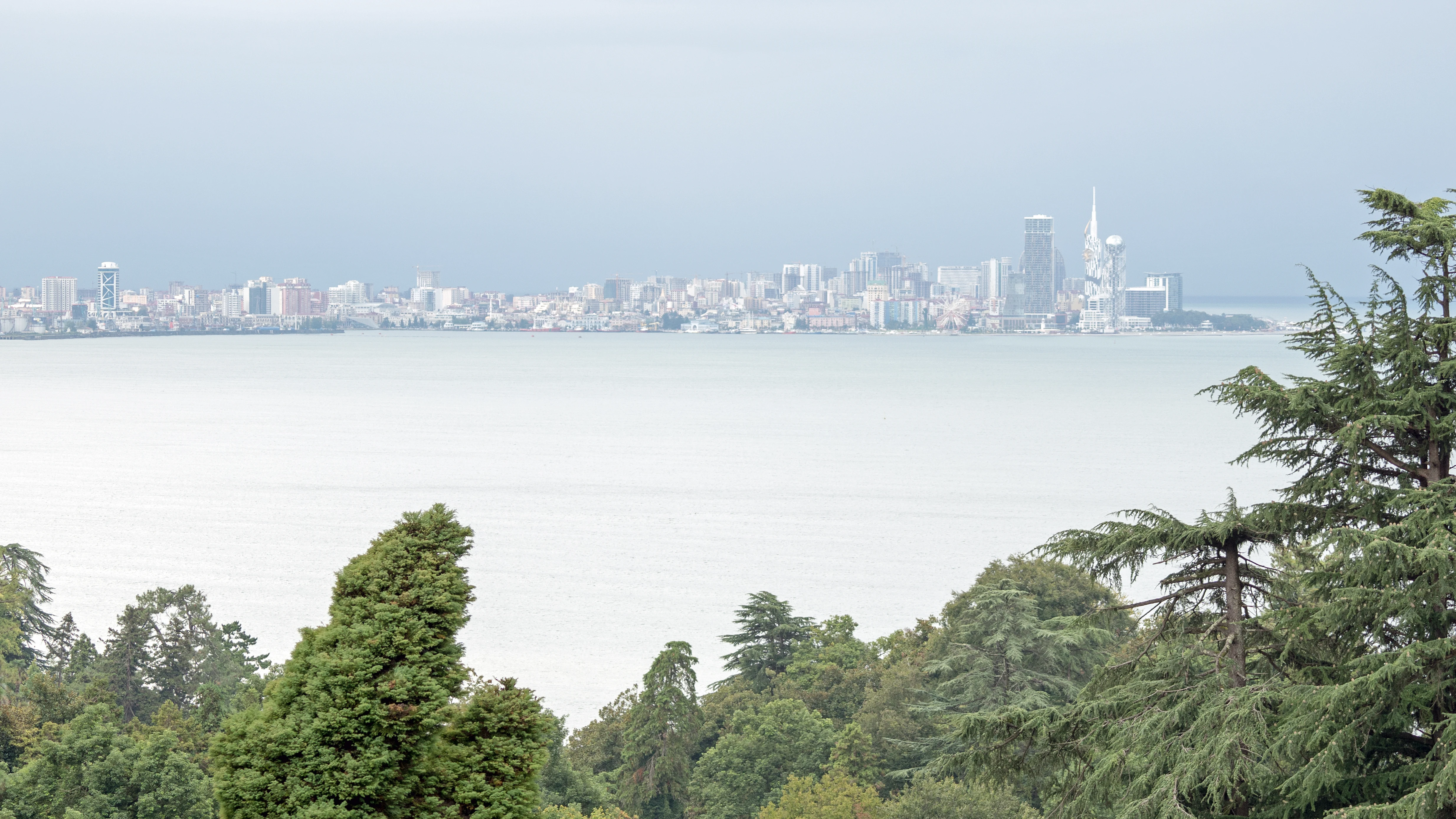 View of Batumi, Botanic Gardens, Georgia — photo by Jim Bennett
