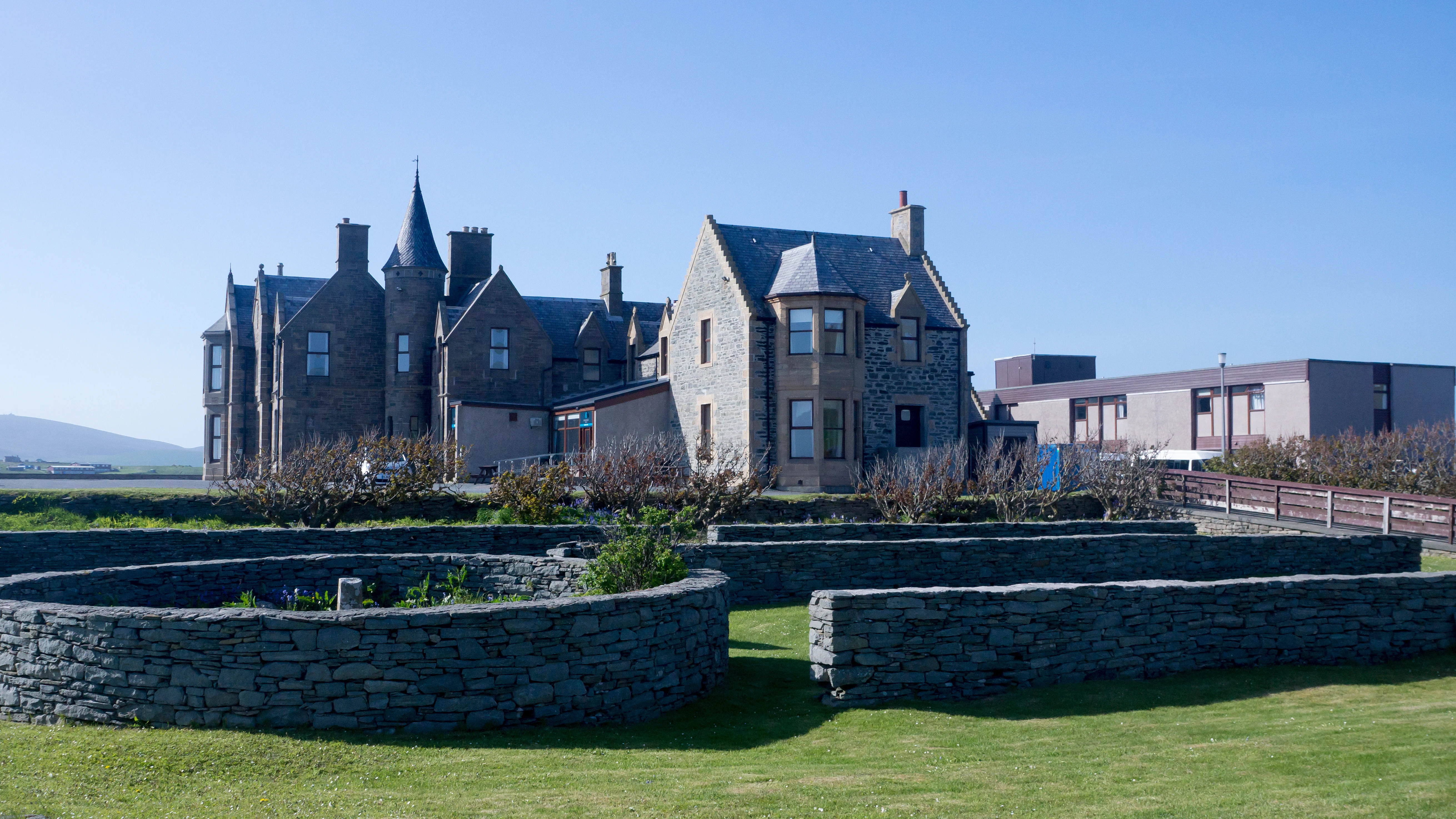 Our hotel in Sumburgh, Shetland, UK — photo by Jim Bennett