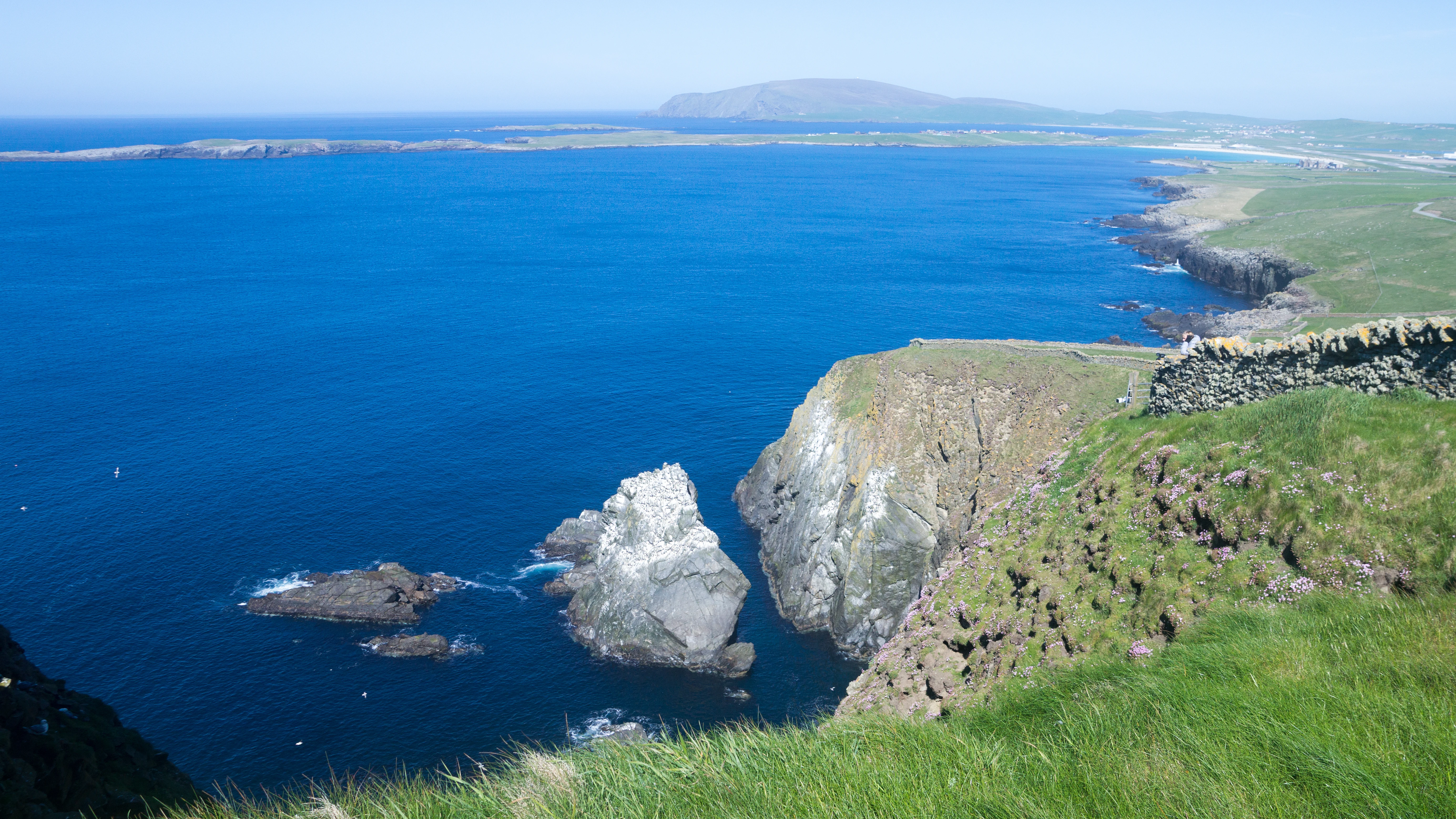 View from Sumburgh Head, Shetland, UK — photo by Jim Bennett