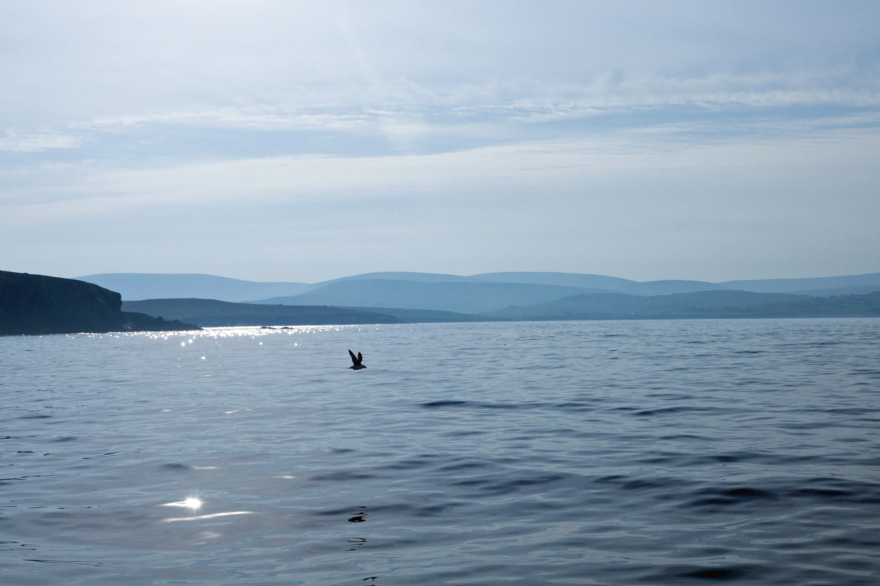 Shetland from the Mousa boat, Shetland, UK — photo by Jim Bennett