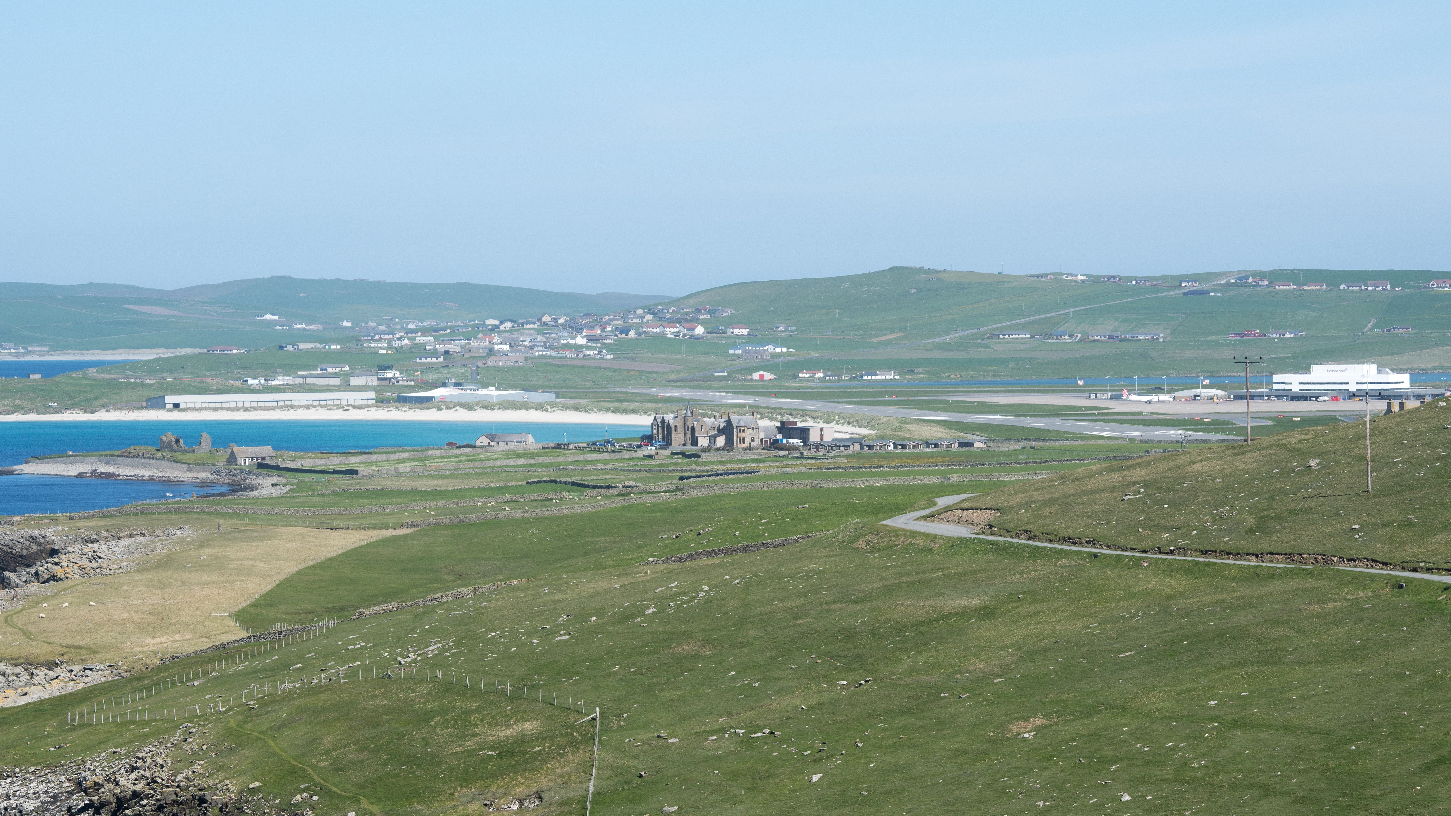 View from Sumburgh Head, Sumburgh, Shetland, UK — photo by Jim Bennett