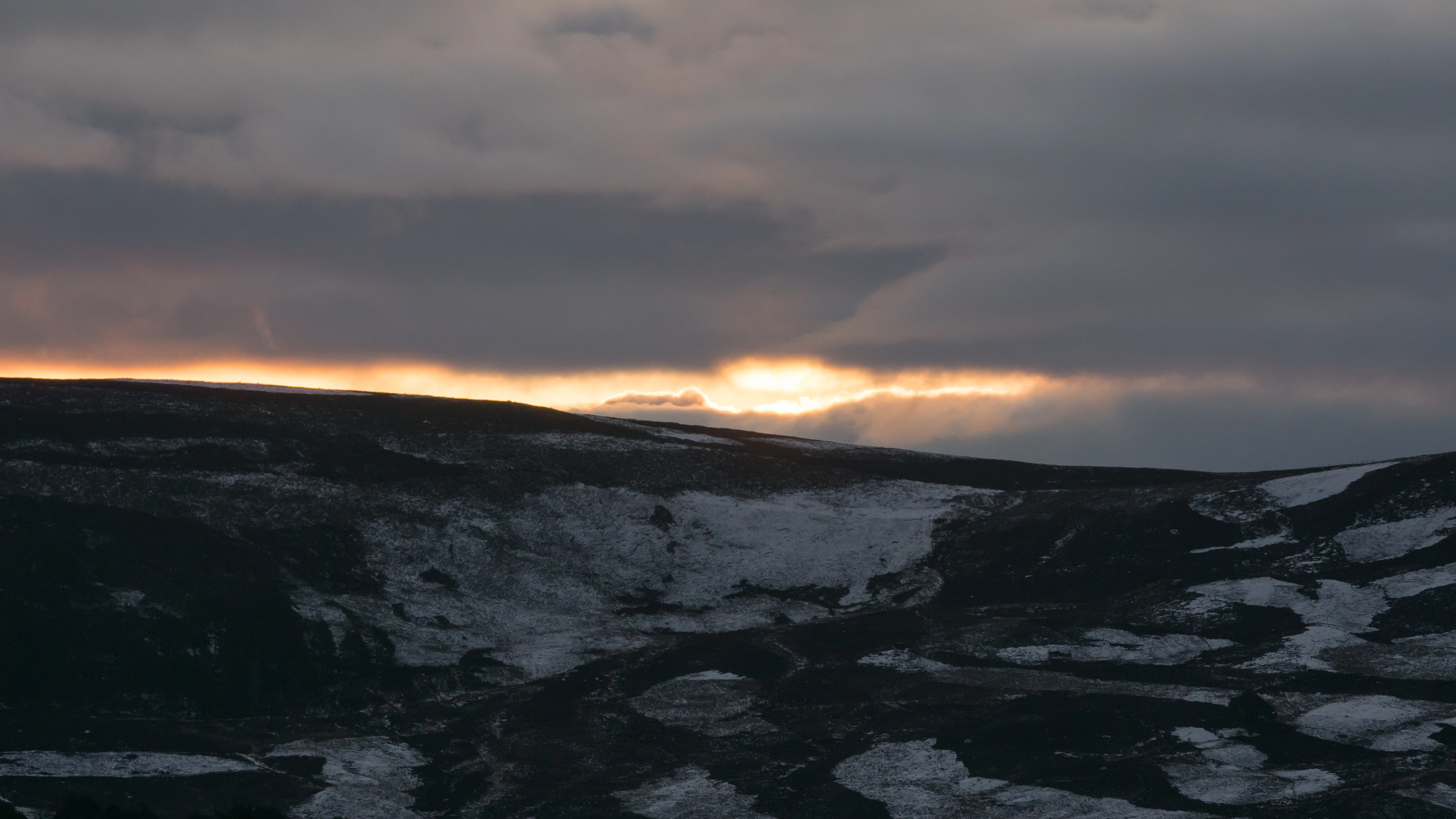 Sun rise, Lochindorb Road, Cairngorms, UK — photo by Jim Bennett