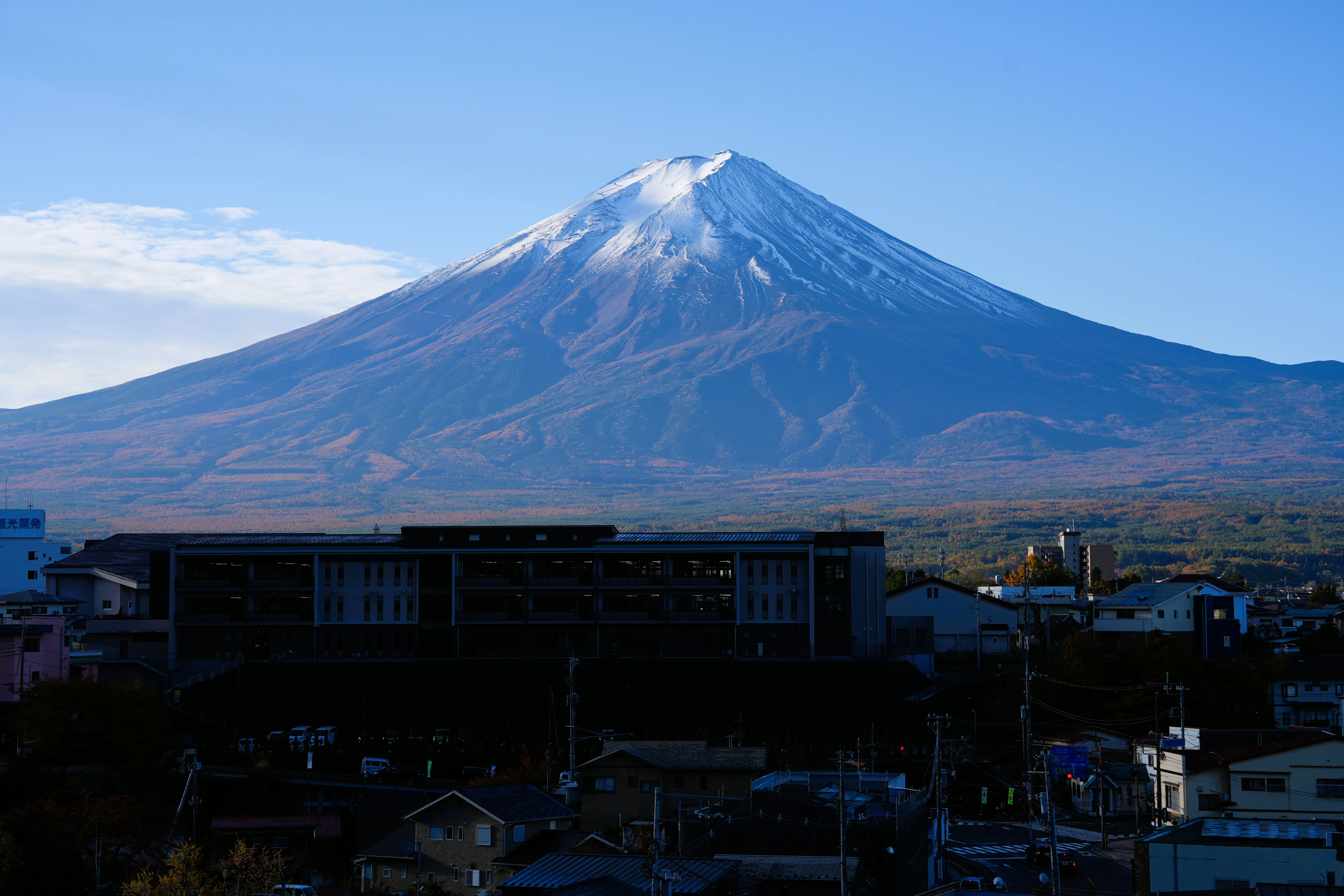 Mount Fuji, Kawaguchiko, Japan — photo by Jim Bennett