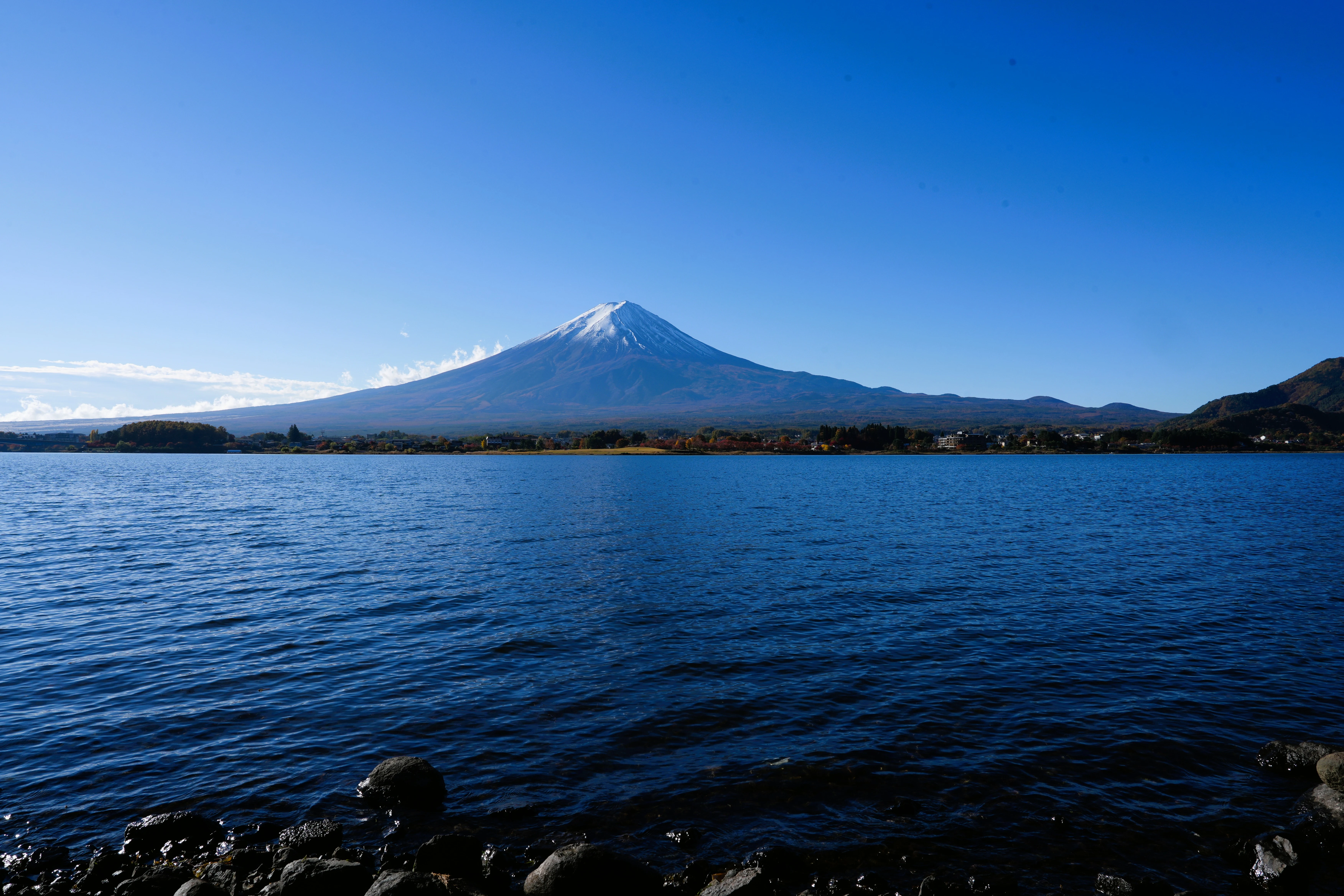 Mount Fuji, Kawaguchiko, Japan — photo by Jim Bennett