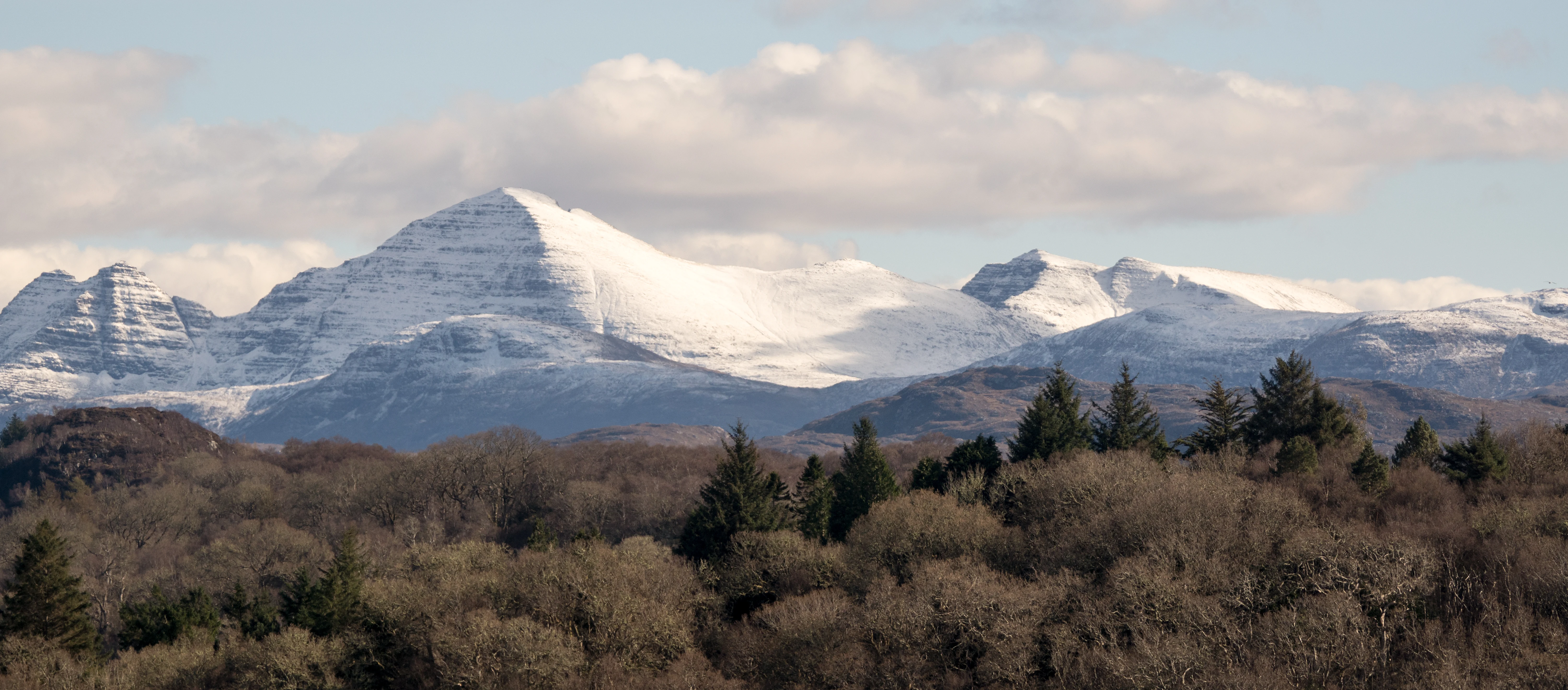view inland from Loch Ewe, Loch Ewe, Wester Ross, UK — photo by Jim Bennett