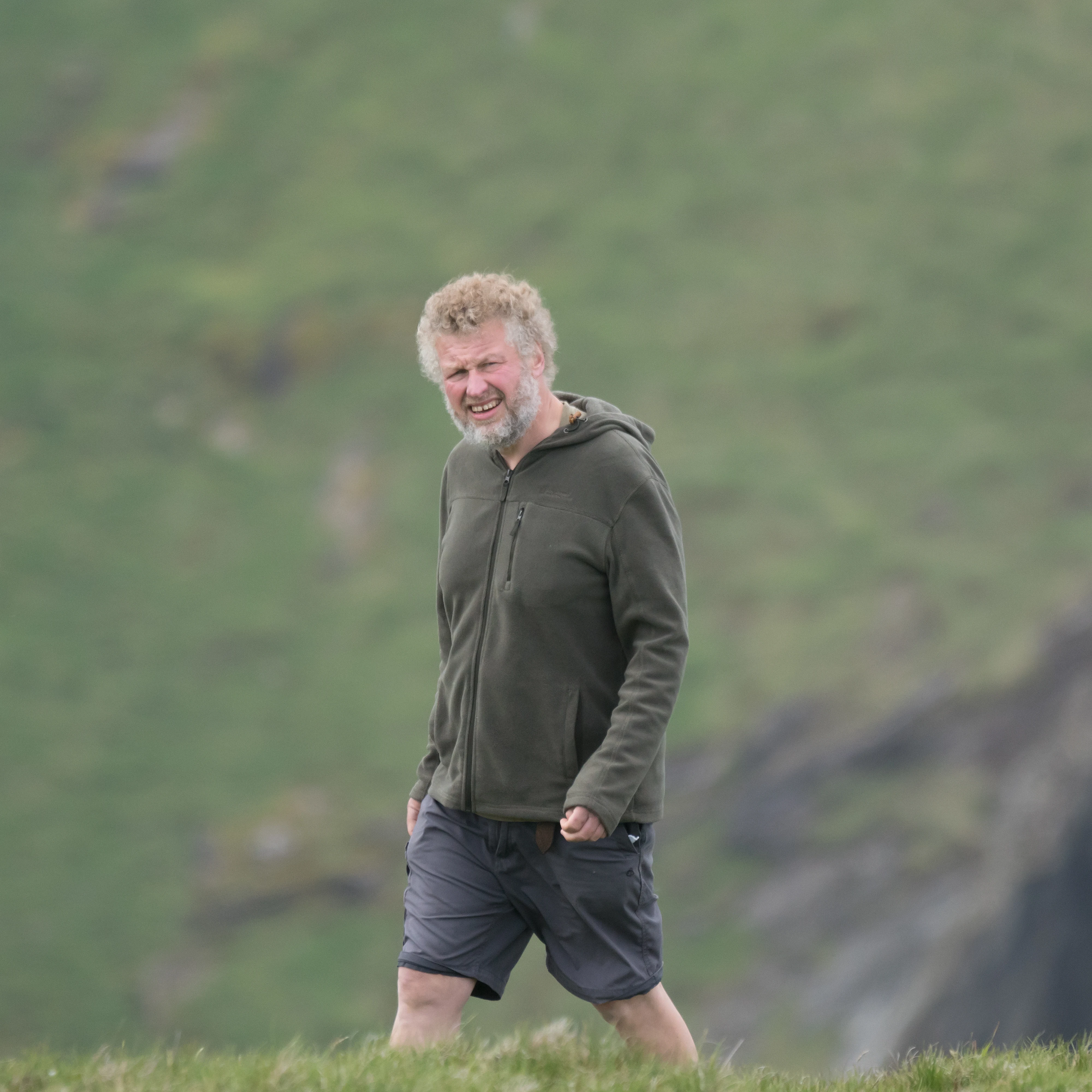 Tim our guide, Hermaness, Unst, UK — photo by Jim Bennett