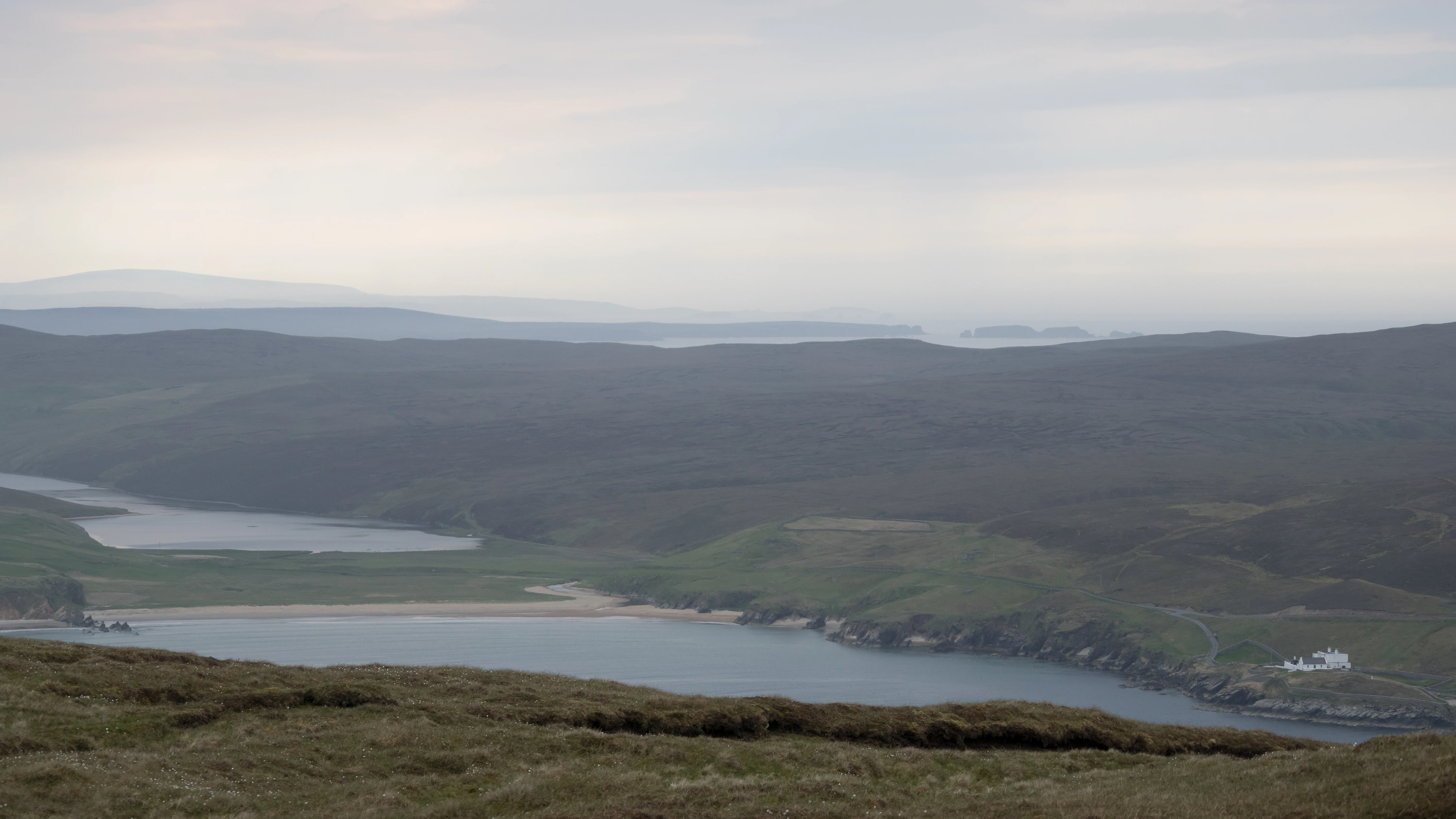 View towards Yell, Unst, UK — photo by Jim Bennett