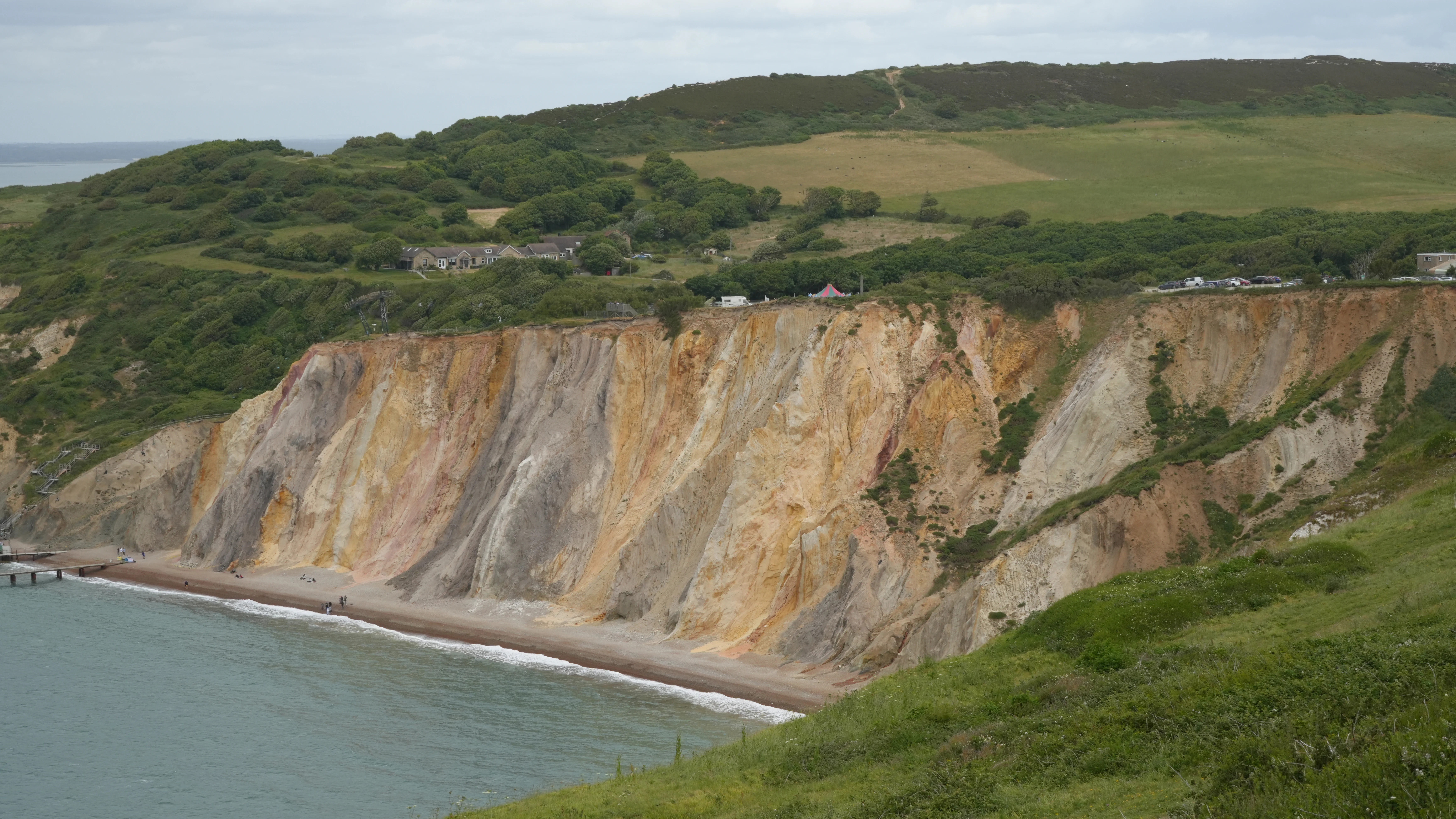 Arum Bay, Isle of Wight, UK — photo by Jim Bennett