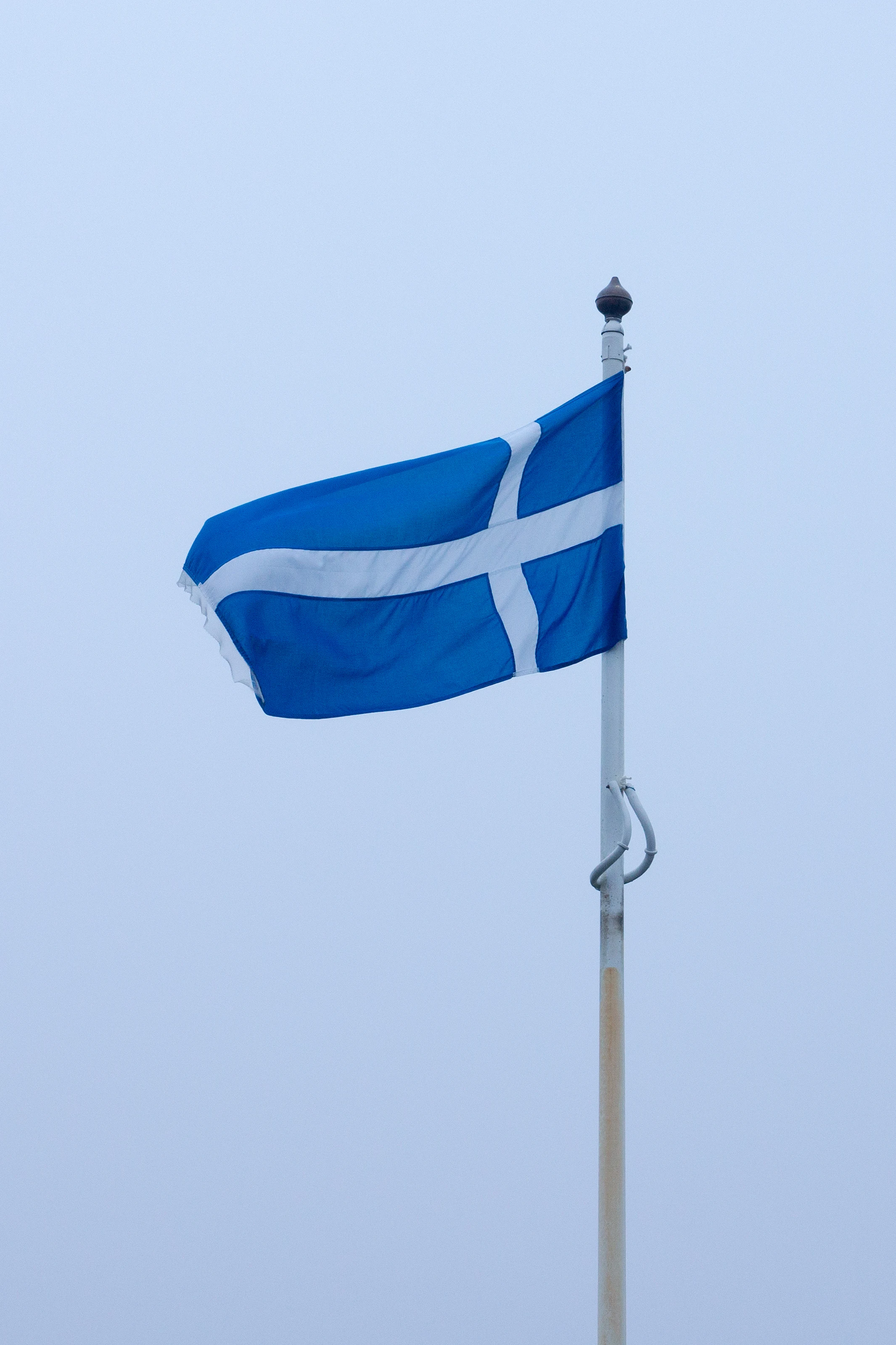 Shetland Flag, Shetland, UK — photo by Jim Bennett
