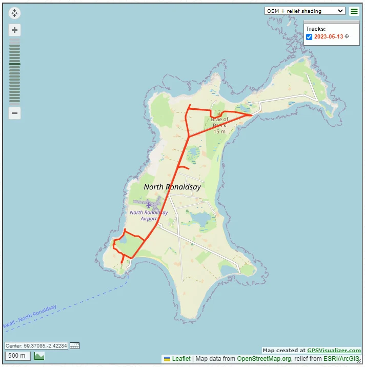 Orkney Day 7: to North Ronaldsay, Orkney, UK — photo by Jim Bennett
