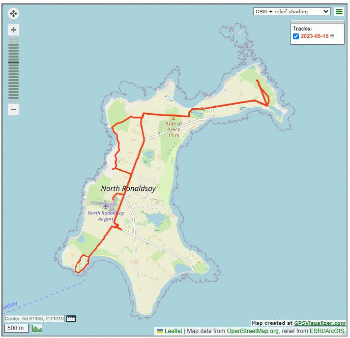 Orkney Day 9: North Ronaldsay (on foot), Orkney, UK — photo by Jim Bennett