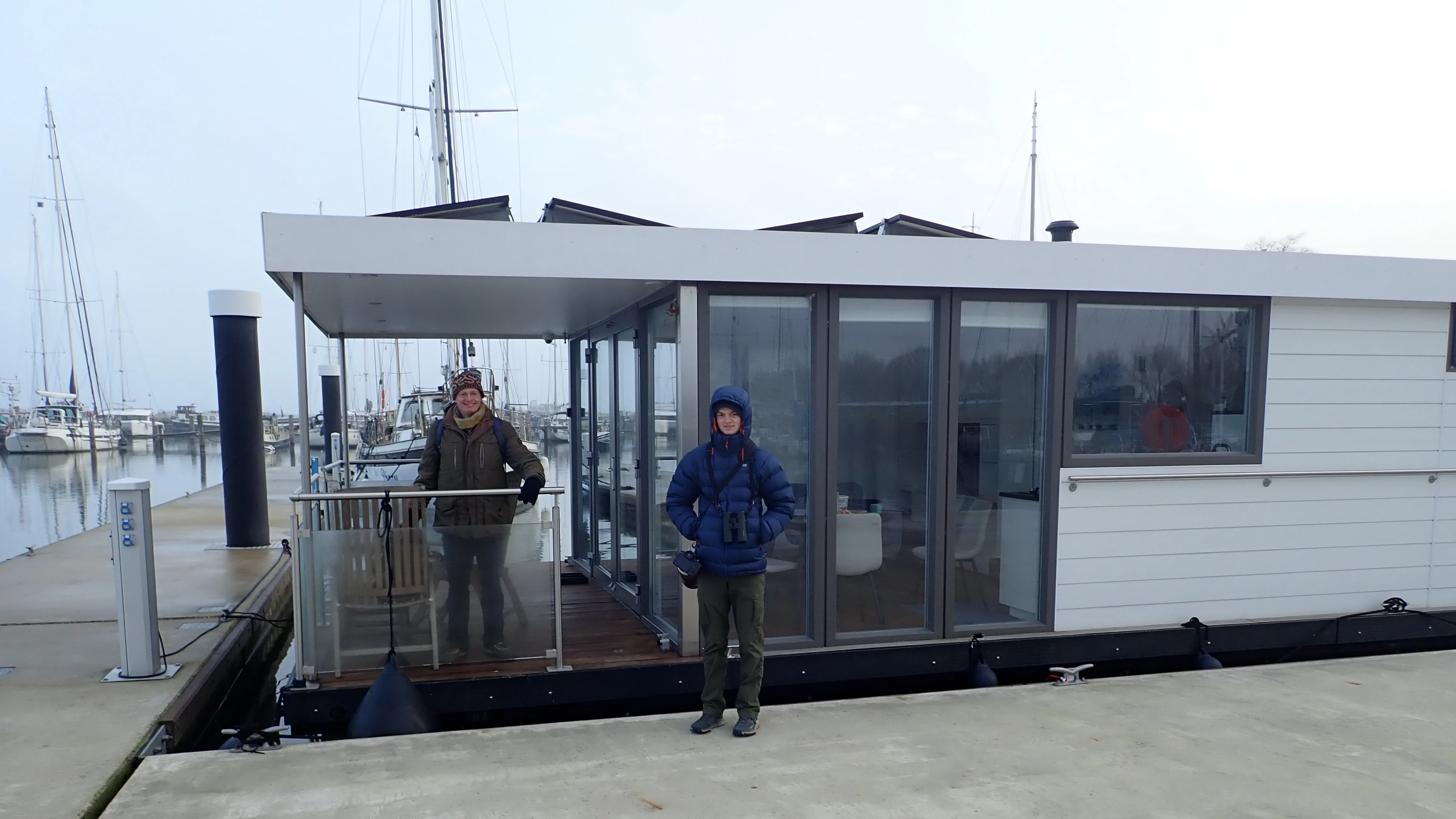 Adam & Orlando, Lelystad Haven, Lelystad, Flevoland, Netherlands — photo by Jim Bennett