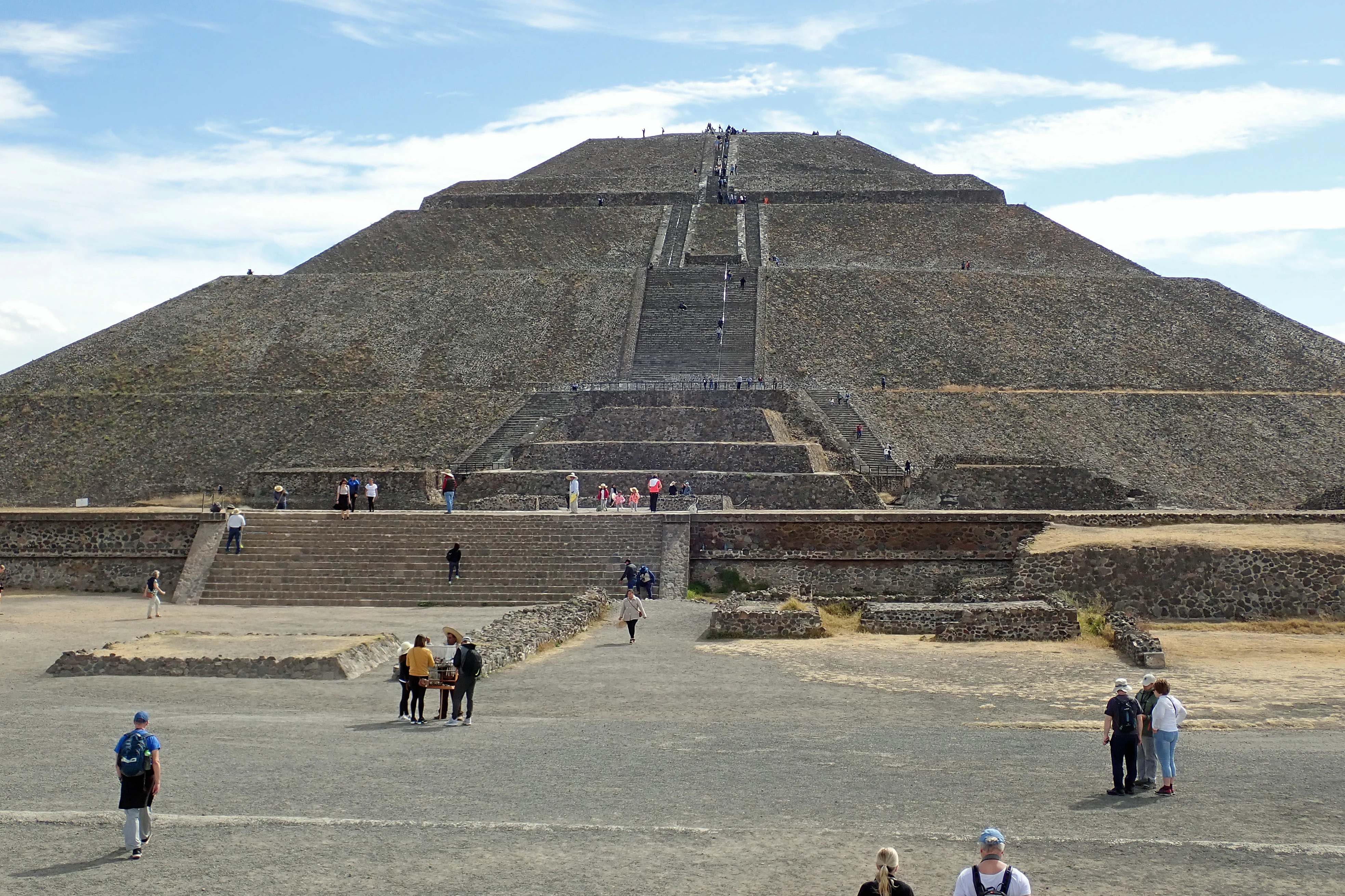 Pyramid of the Sun, Teotihuacan, State of Mexico, Mexico — photo by Jim Bennett