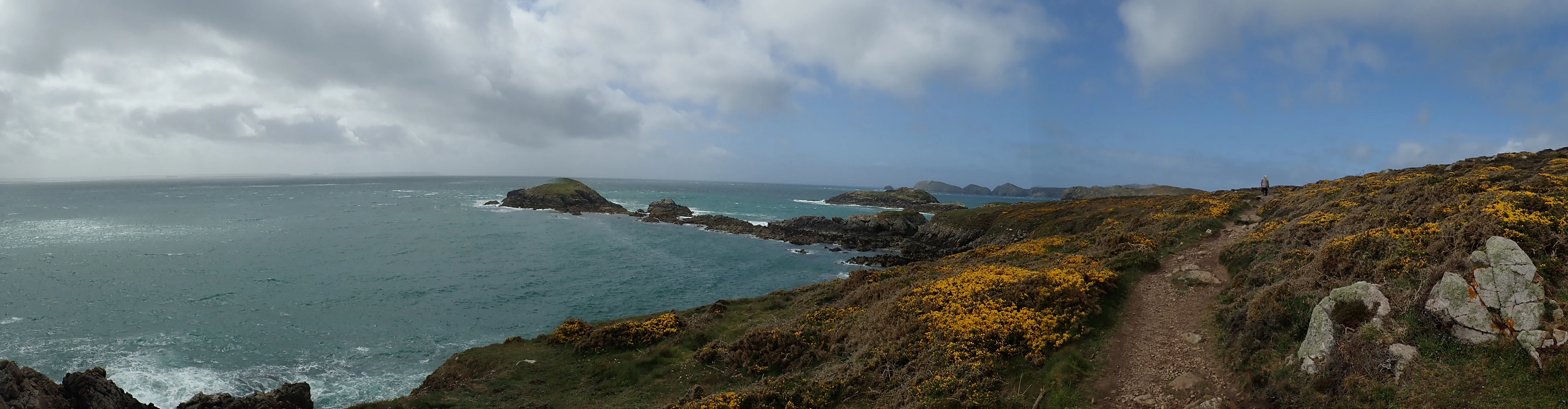 Pembrokeshire coat path, Pembrokeshire, UK — photo by Jim Bennett