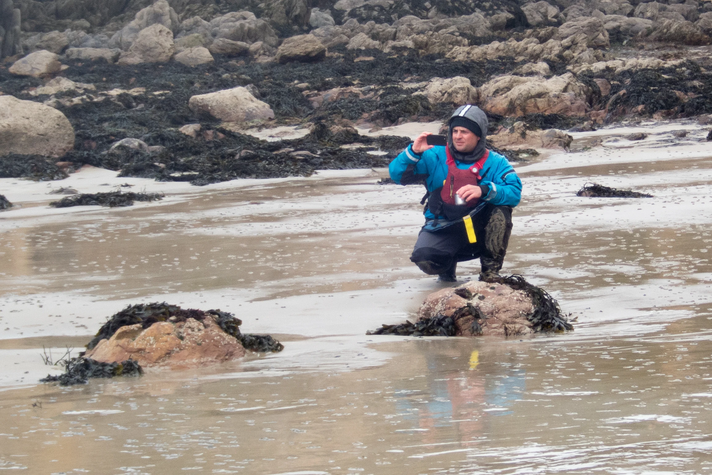 Ben, my guide for the day, Pembrokeshire, UK — photo by Jim Bennett