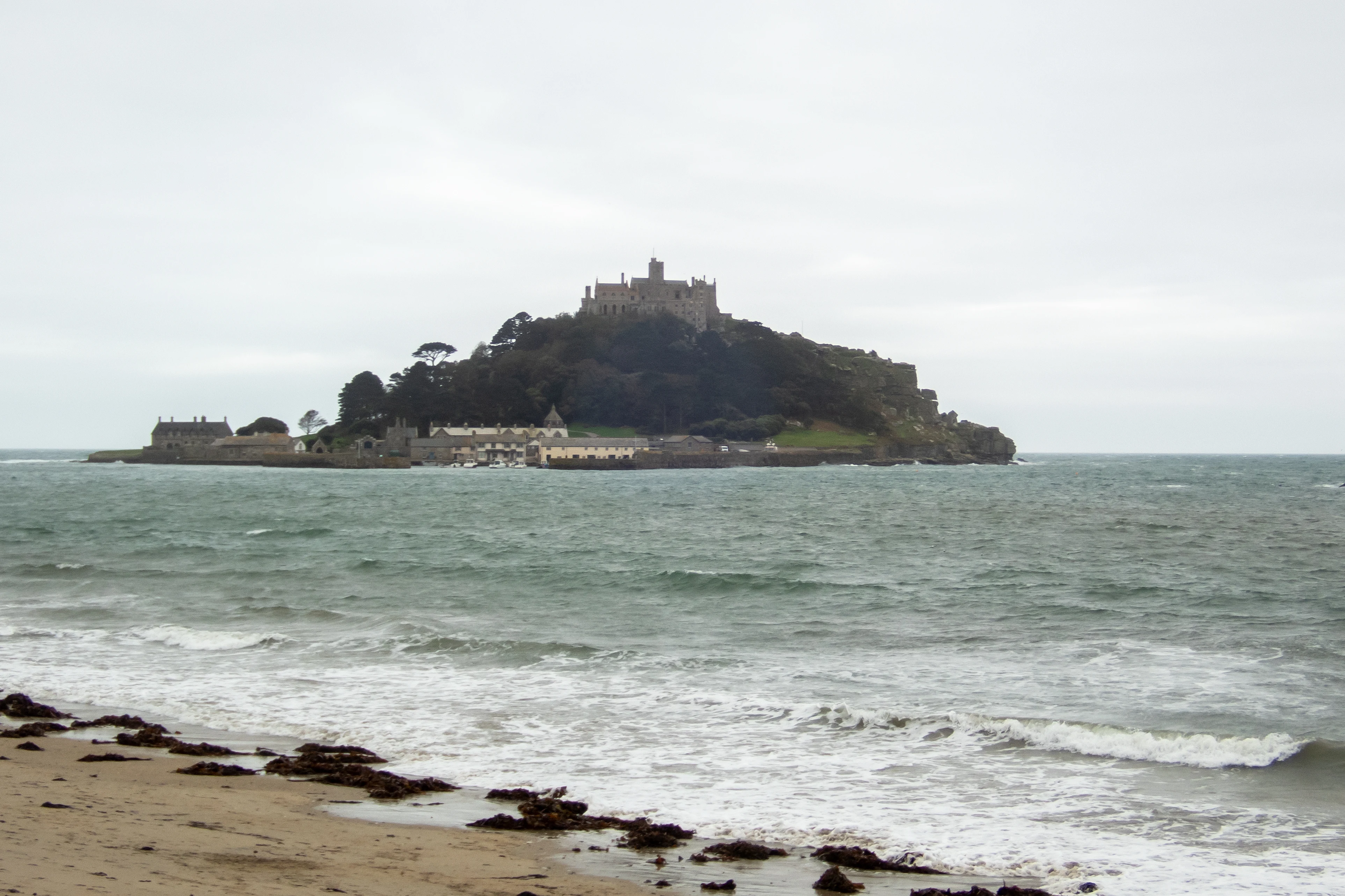 St Michael's Mount, Cornwall, UK — photo by Jim Bennett