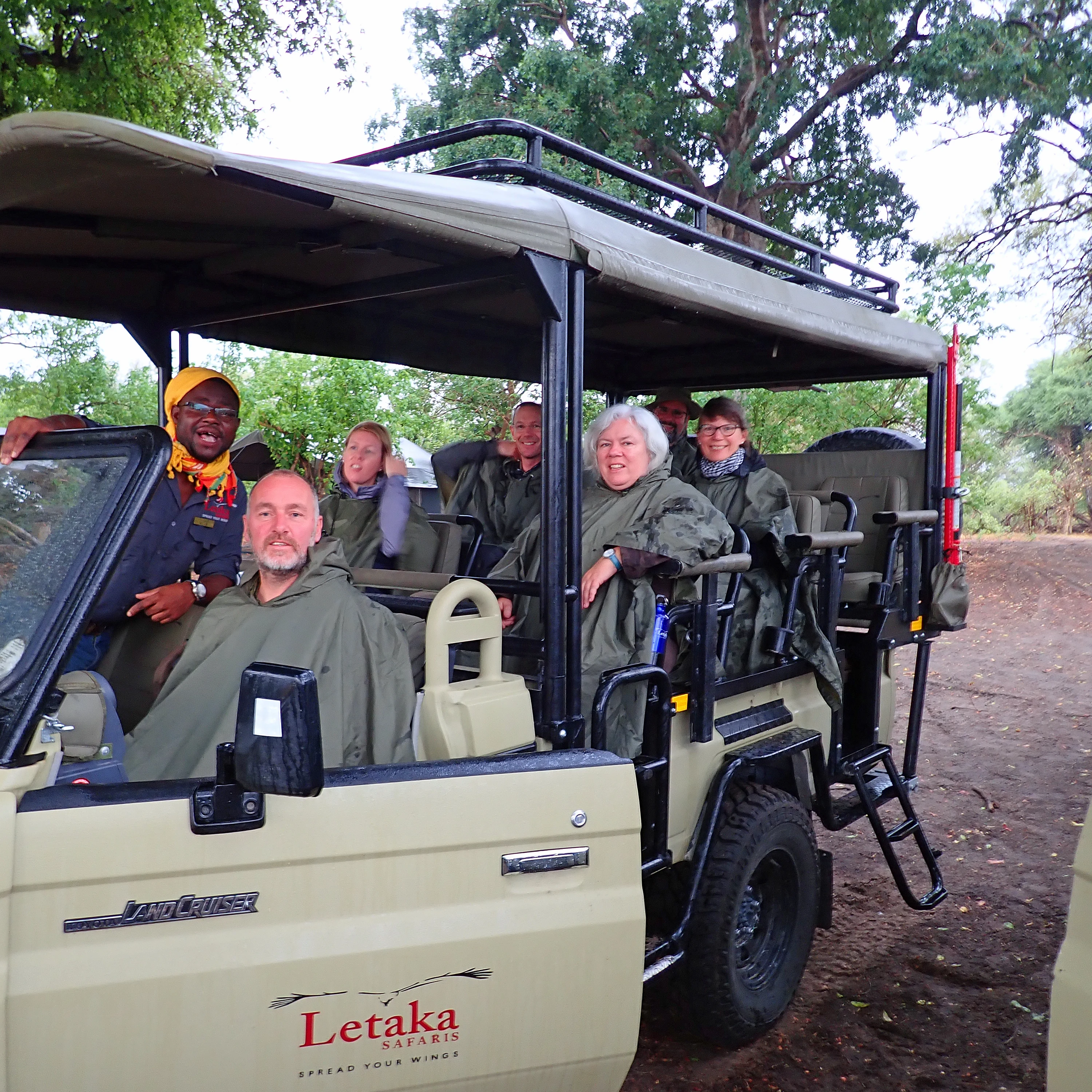 Ready to leave, Moremi Game Reserve, Botswana — photo by Jim Bennett