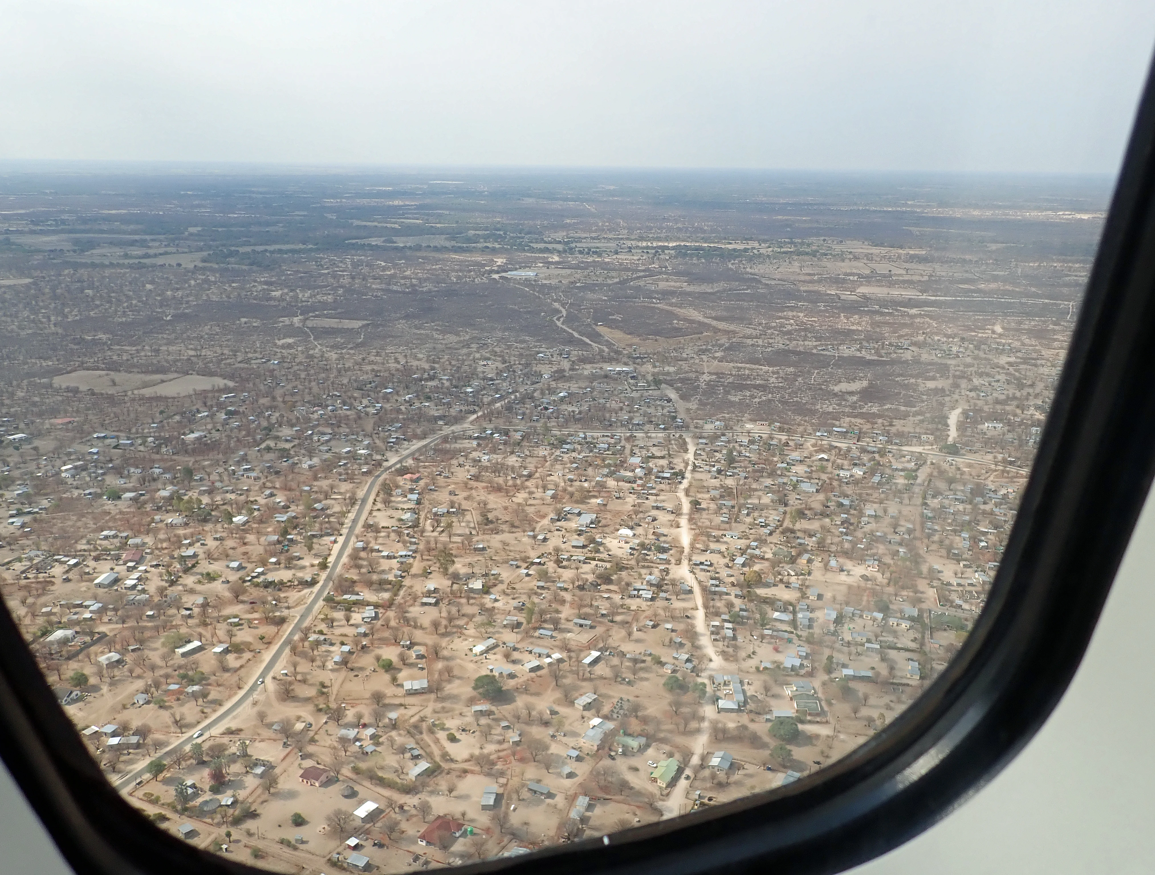 Goodbye Botswana, Maun, Botswana — photo by Jim Bennett