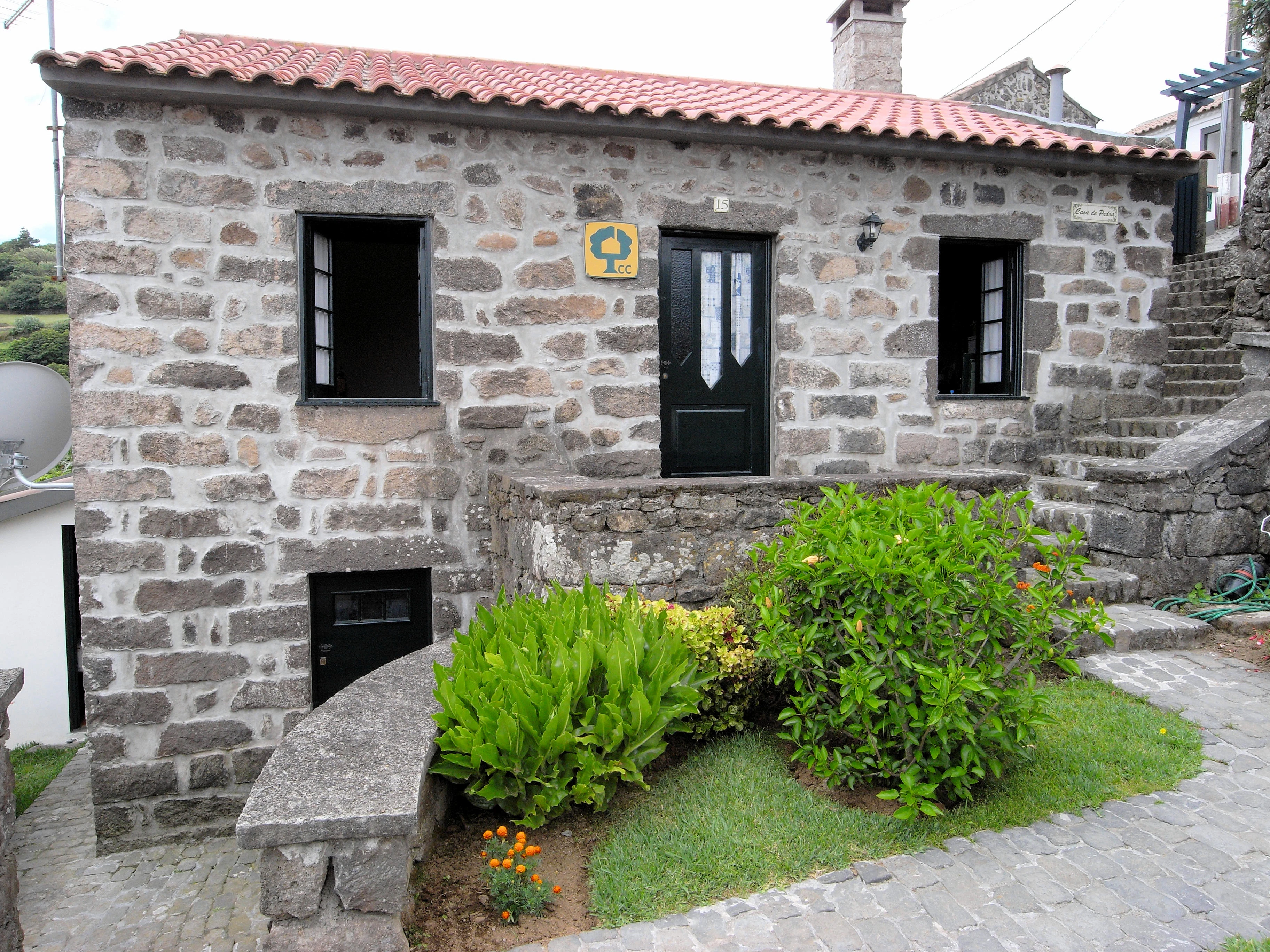Casa Frade, our lodgings, Azores, Portugal — photo by Jim Bennett