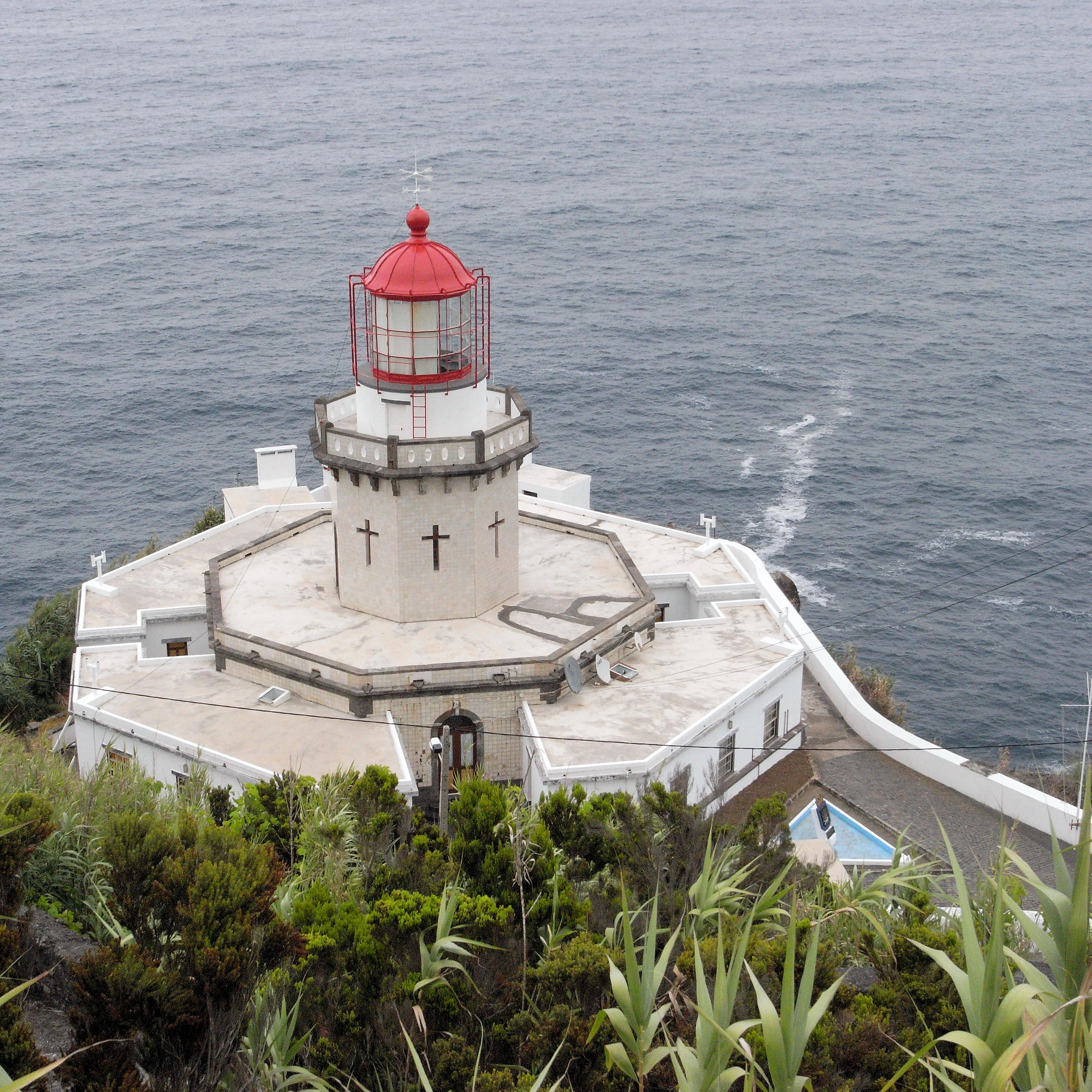 Nordeste Lighthouse, Azores, Portugal — photo by Jim Bennett