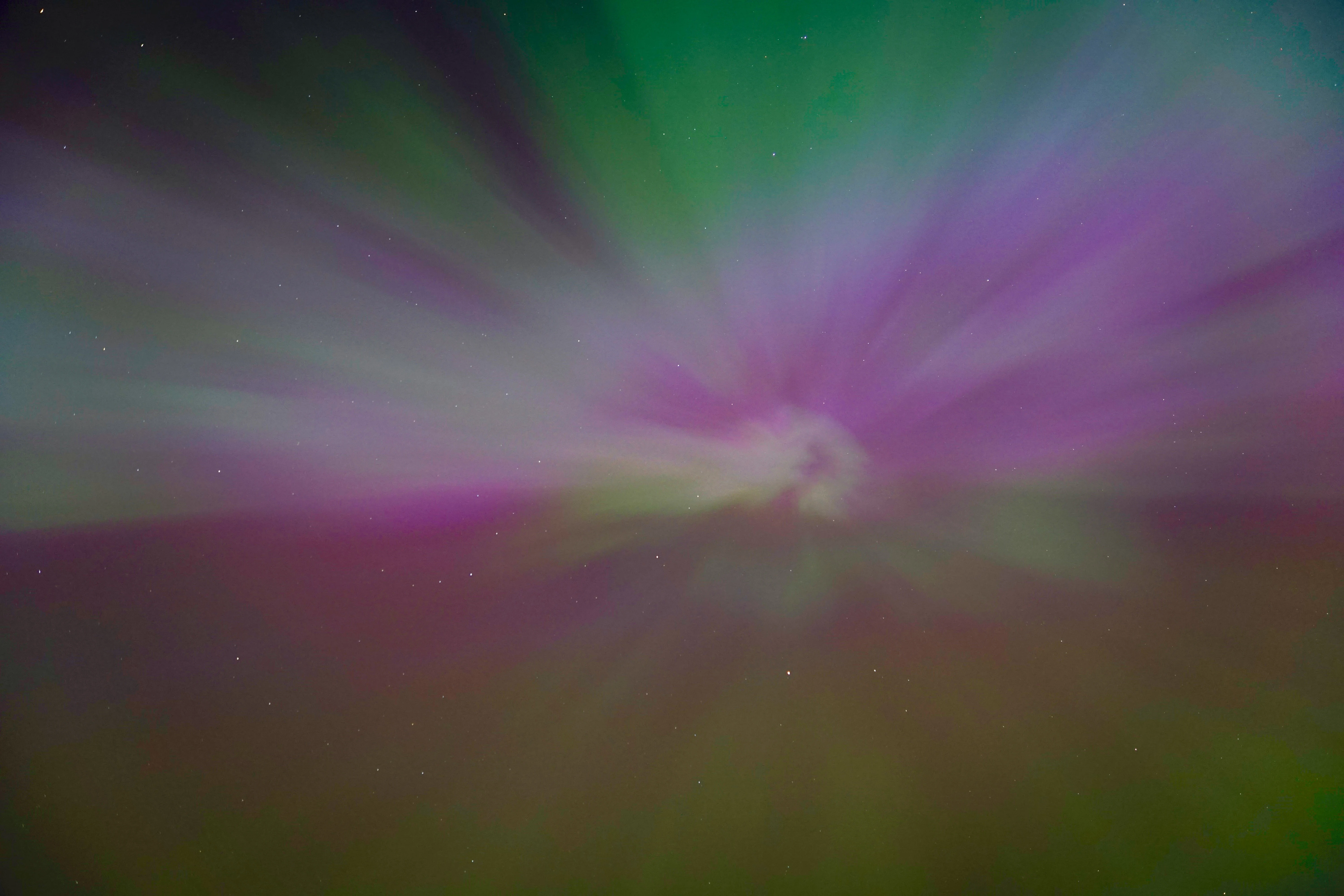 Aurora (My First), Caton Wind Farm, UK — photo by Orlando Prugel-Bennett