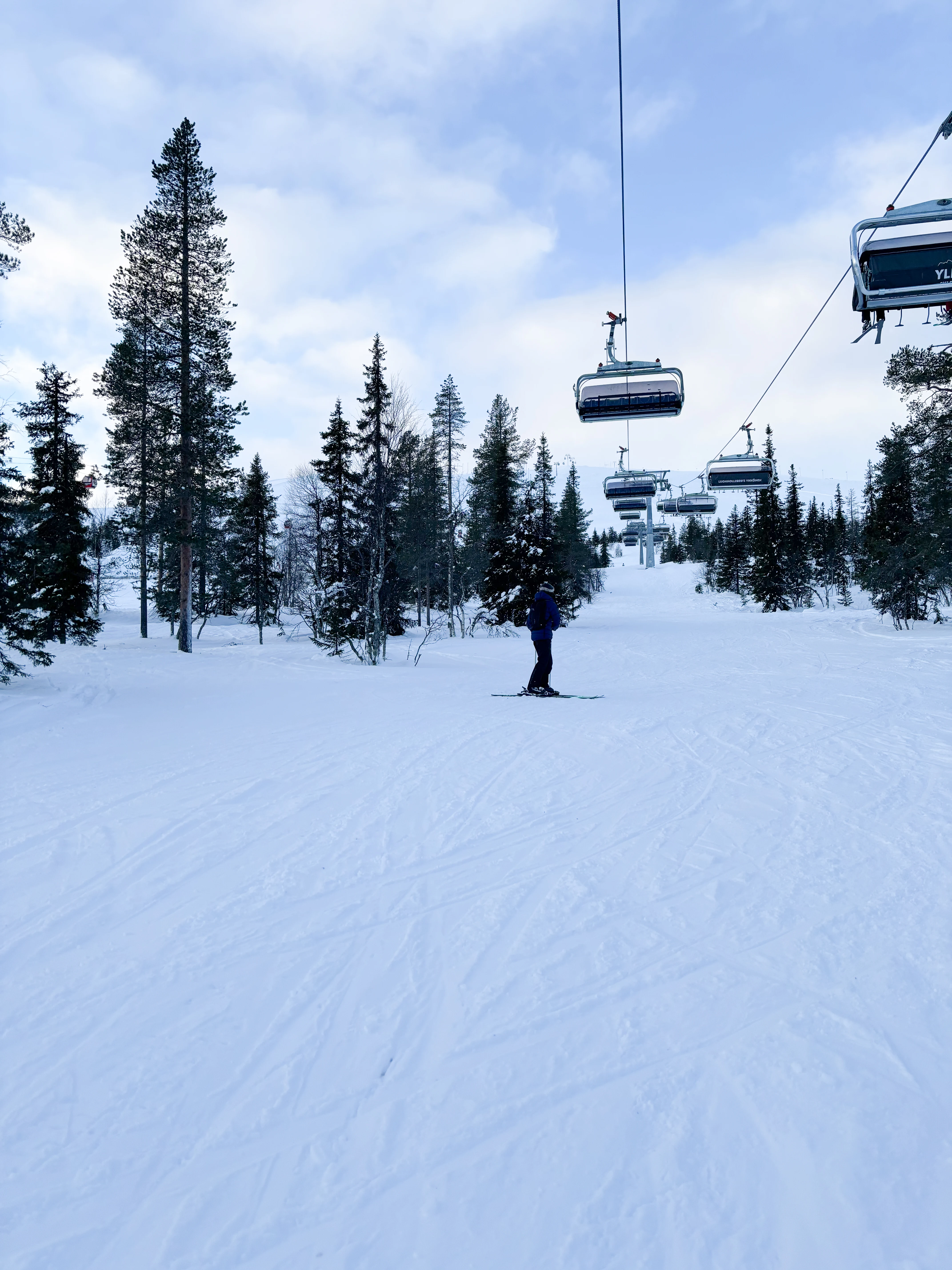 Me + Chair Lift, Ÿllas, Finland — photo by Orlando Prugel-Bennett