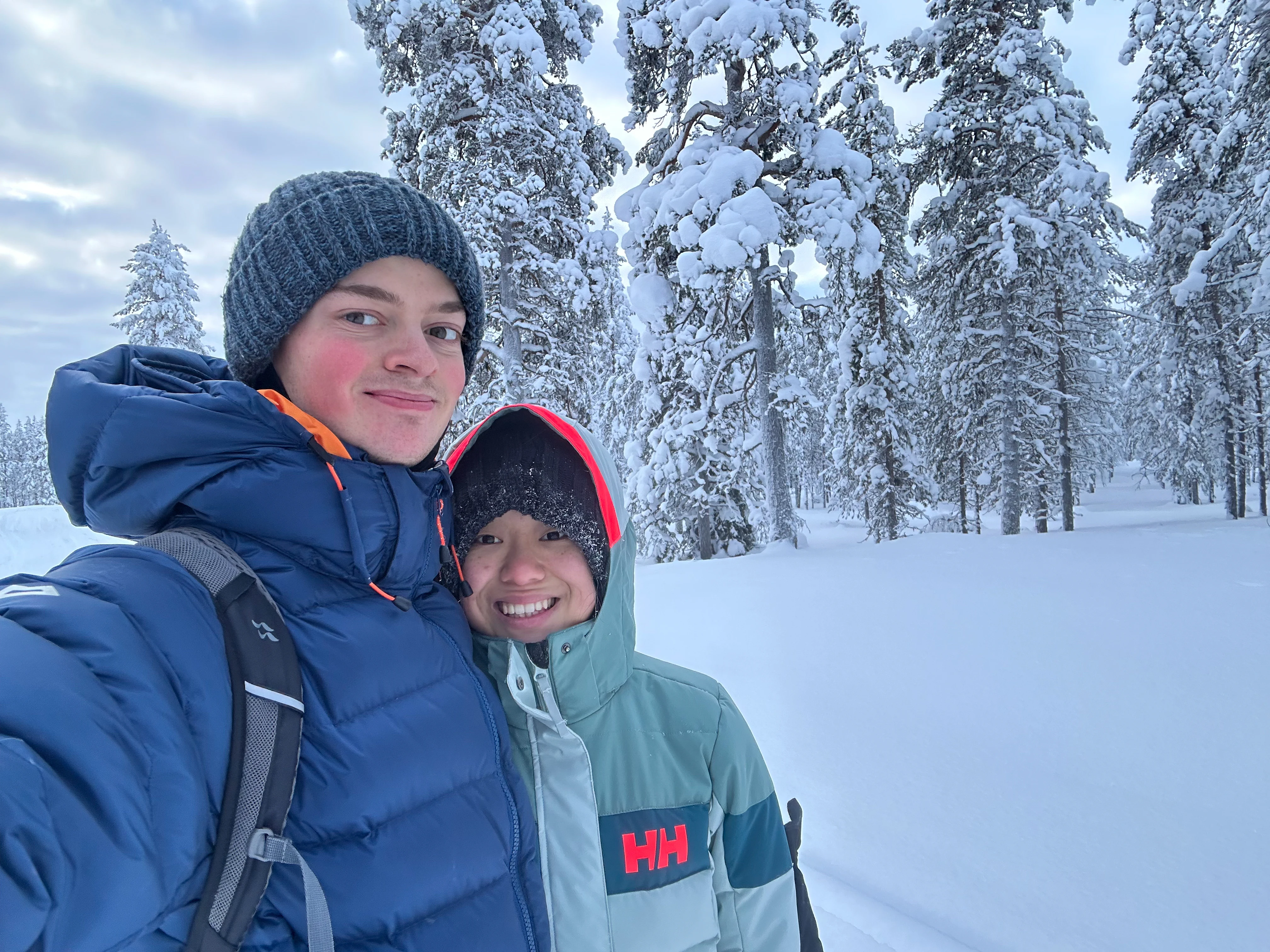 Orlando and Martha, Ÿllas, Finland — photo by Orlando Prugel-Bennett