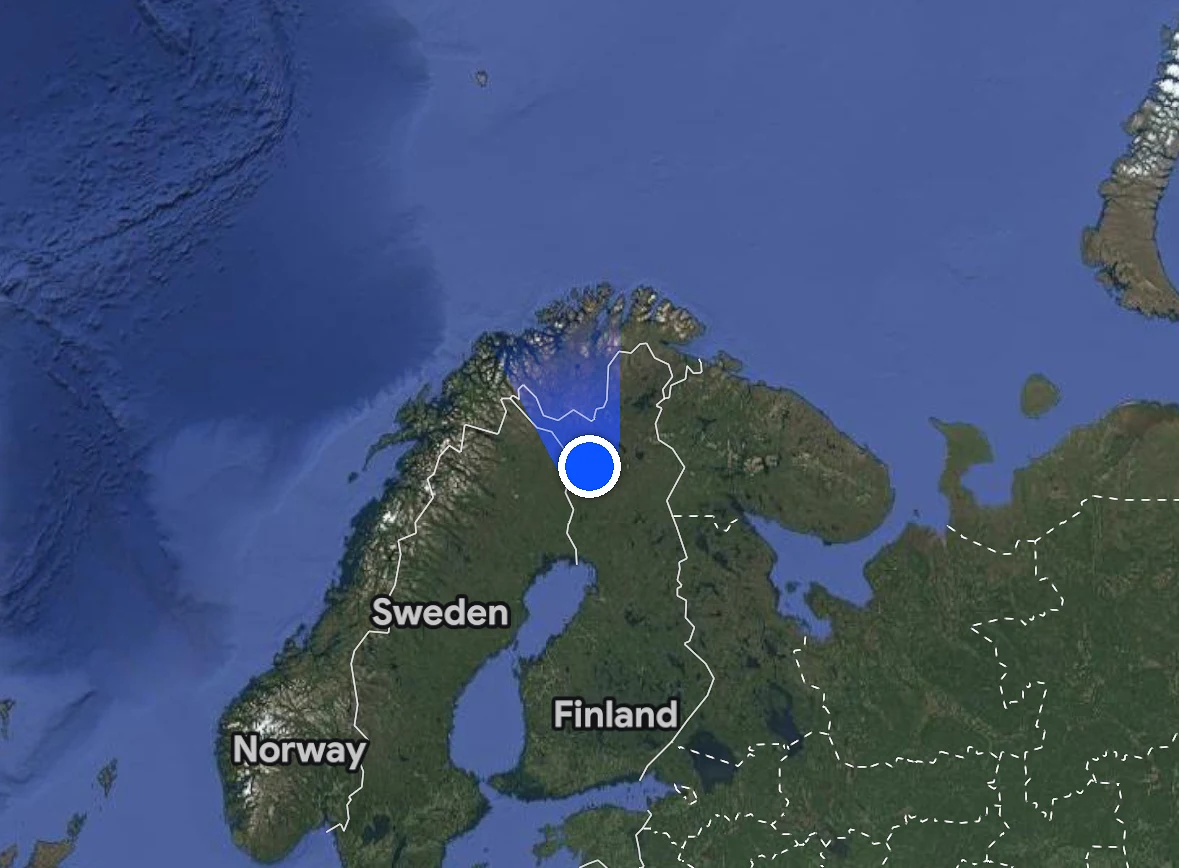 Our Location, Ÿllas, Finland — photo by Orlando Prugel-Bennett