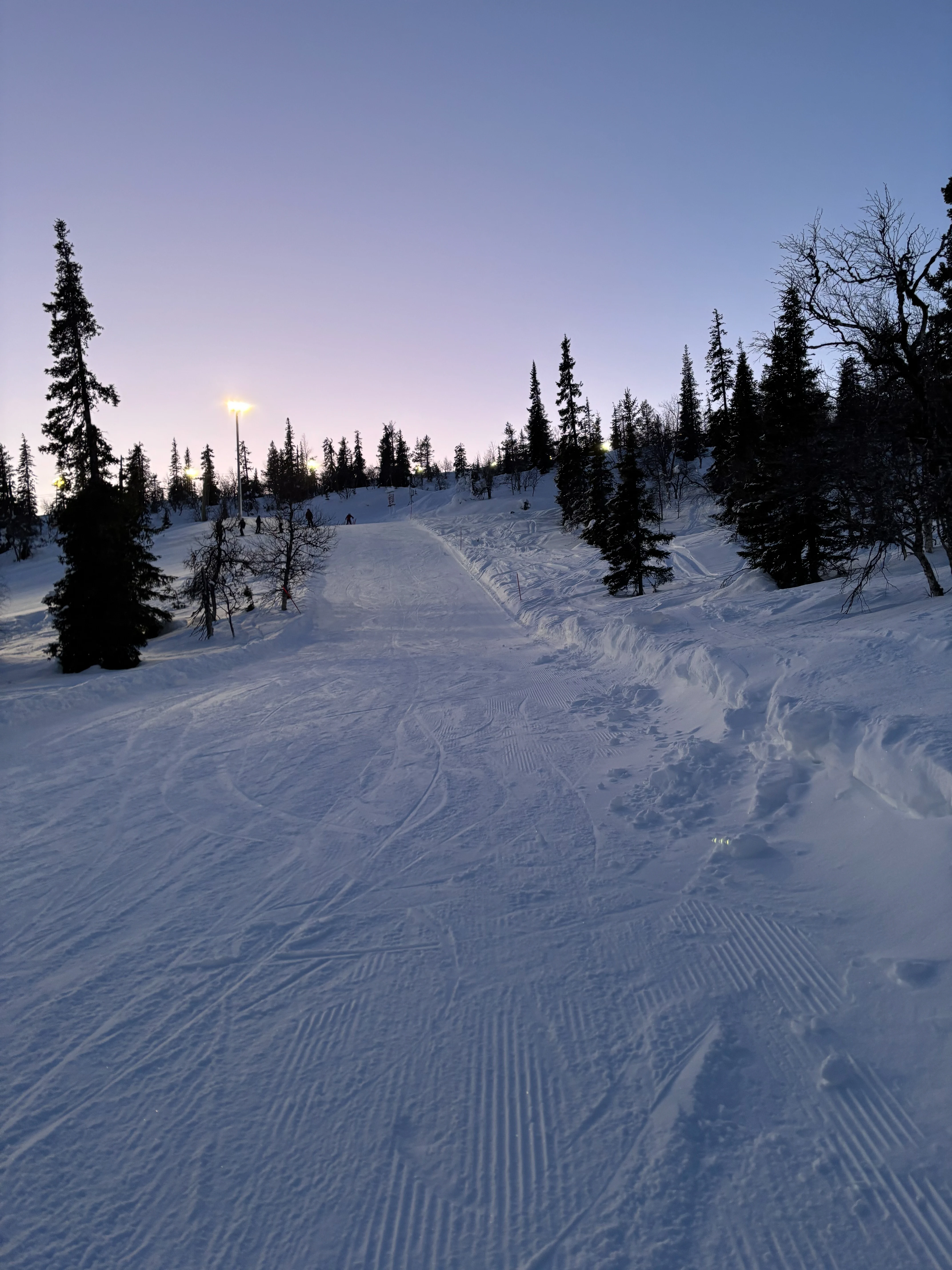Ski Slope, Ÿllas, Finland — photo by Orlando Prugel-Bennett