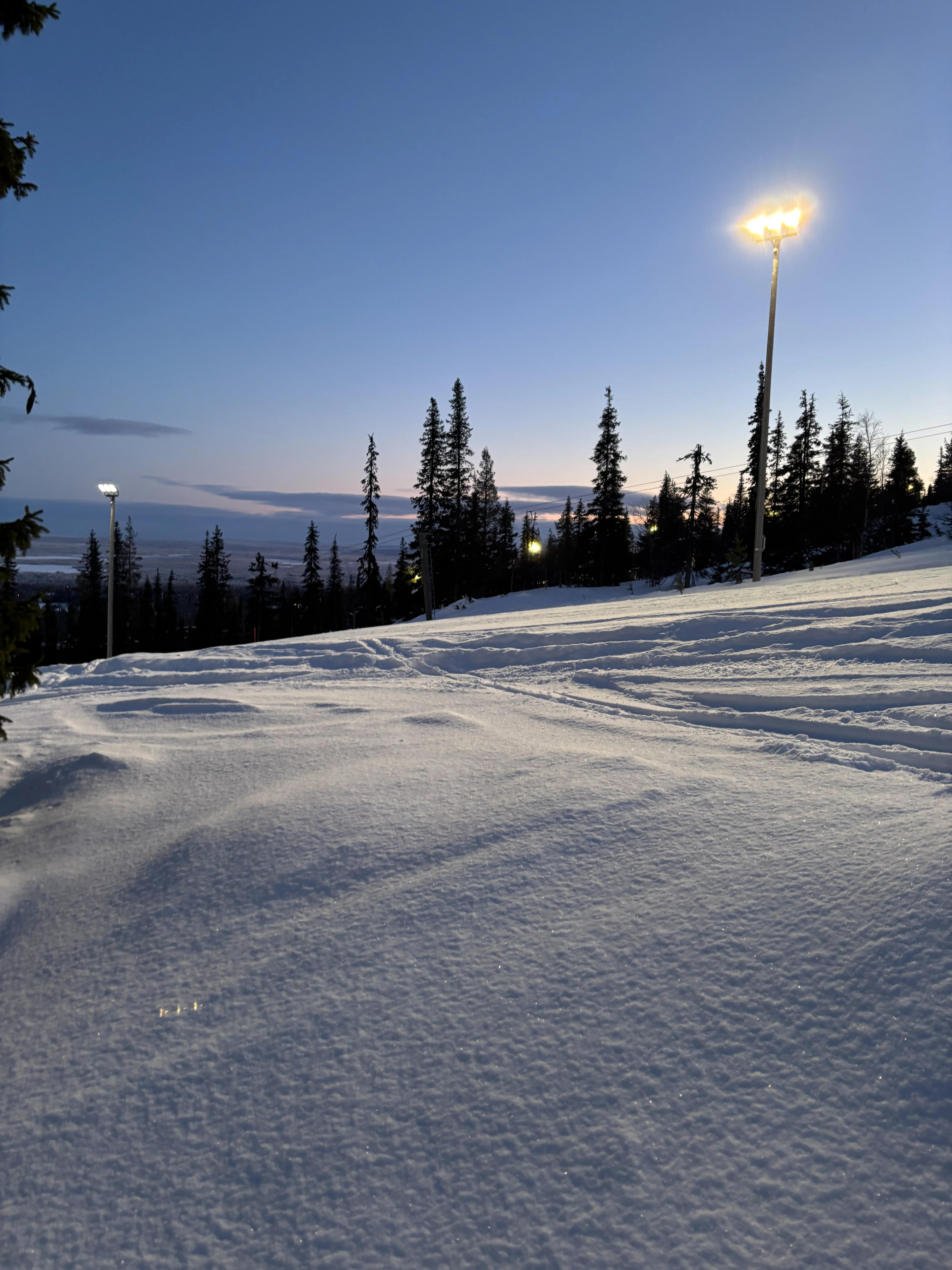 Ski Slope, Ÿllas, Finland — photo by Orlando Prugel-Bennett