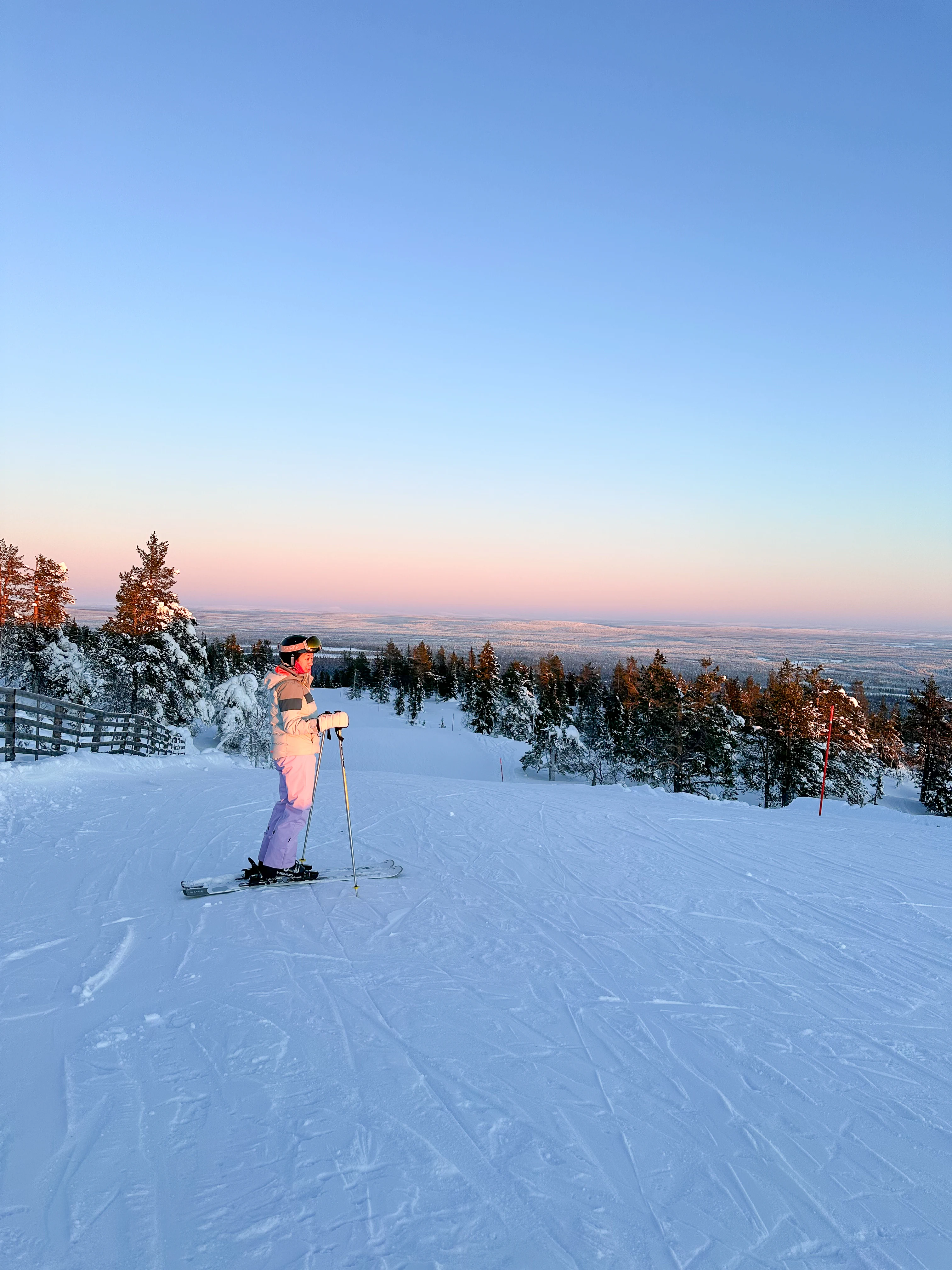 Martha at Sunset, Ÿllas, Finland — photo by Orlando Prugel-Bennett