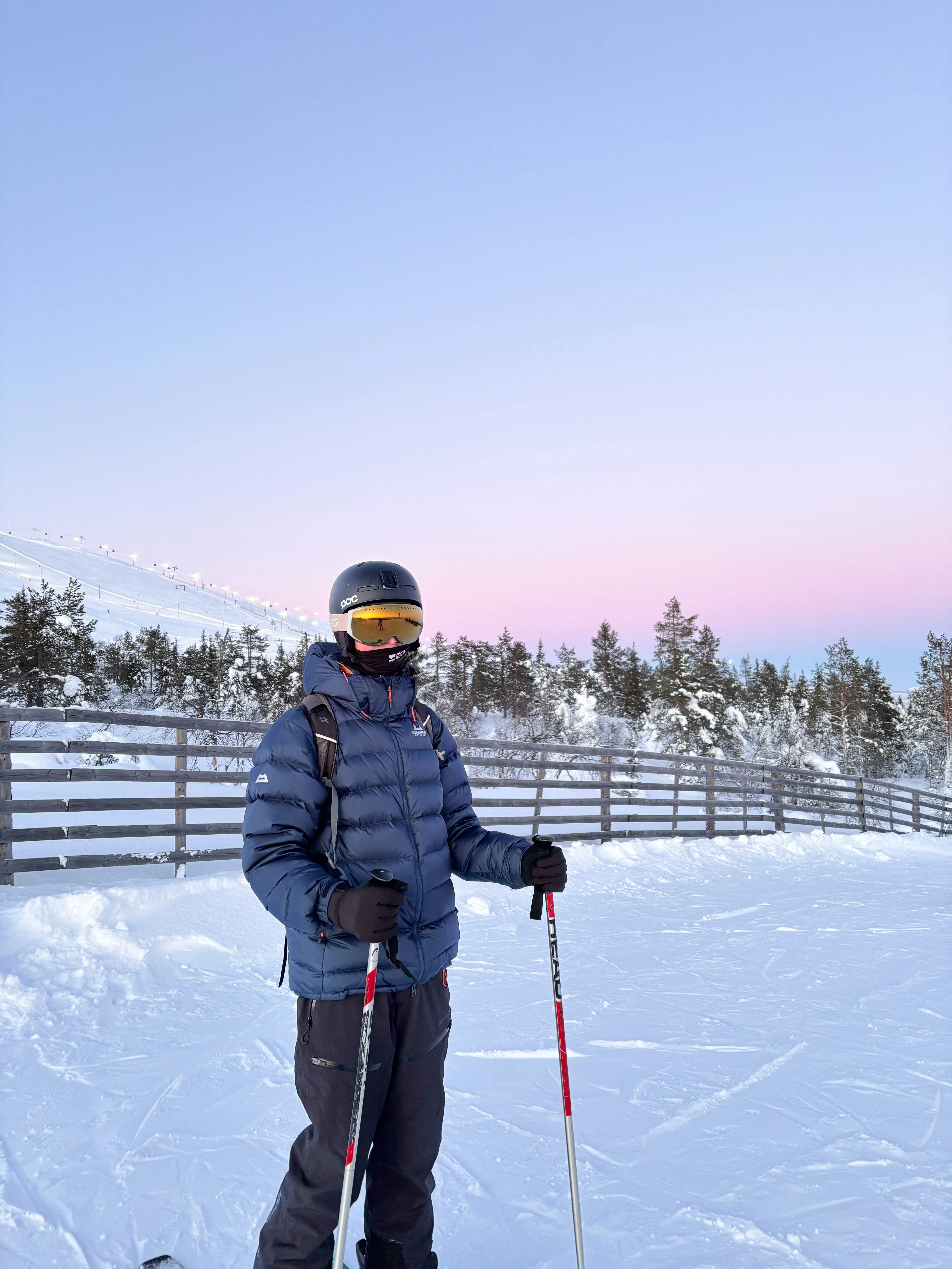 On the Skis!, Ÿllas, Finland — photo by Orlando Prugel-Bennett