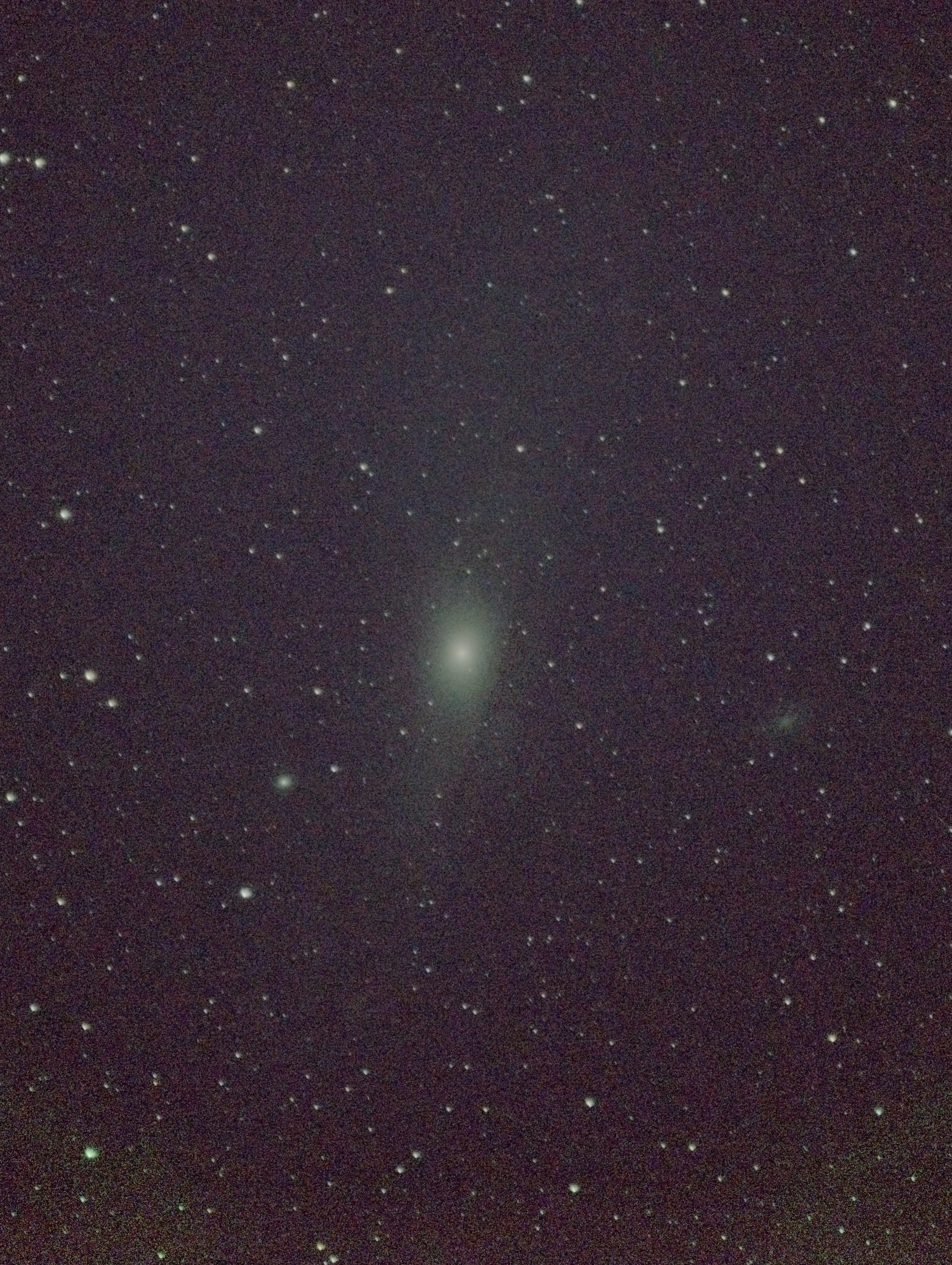 Andromeda Galaxy, Eling, UK — photo by Orlando Prugel-Bennett