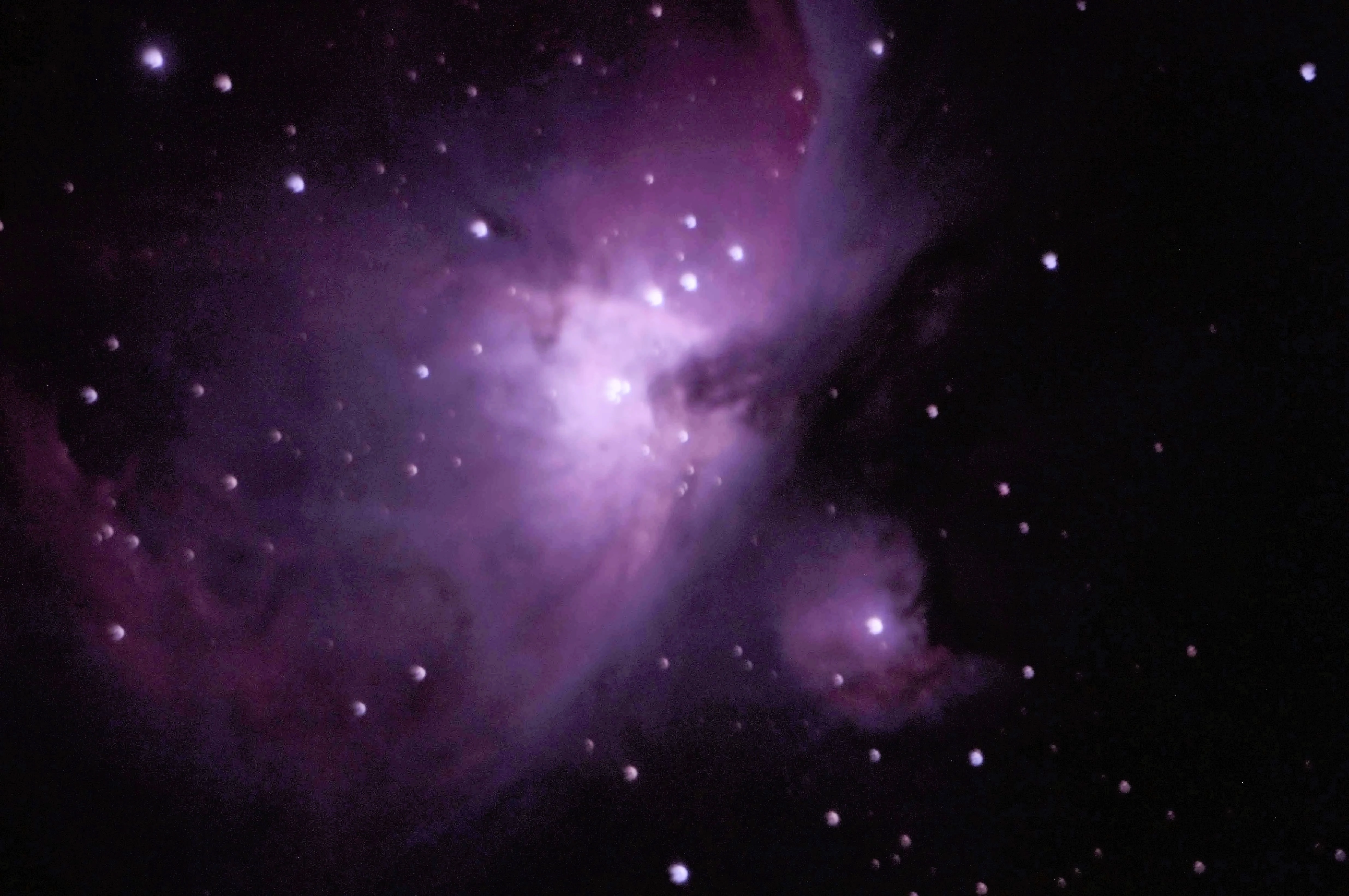 Orion Nebula, Lancaster, UK — photo by Orlando Prugel-Bennett
