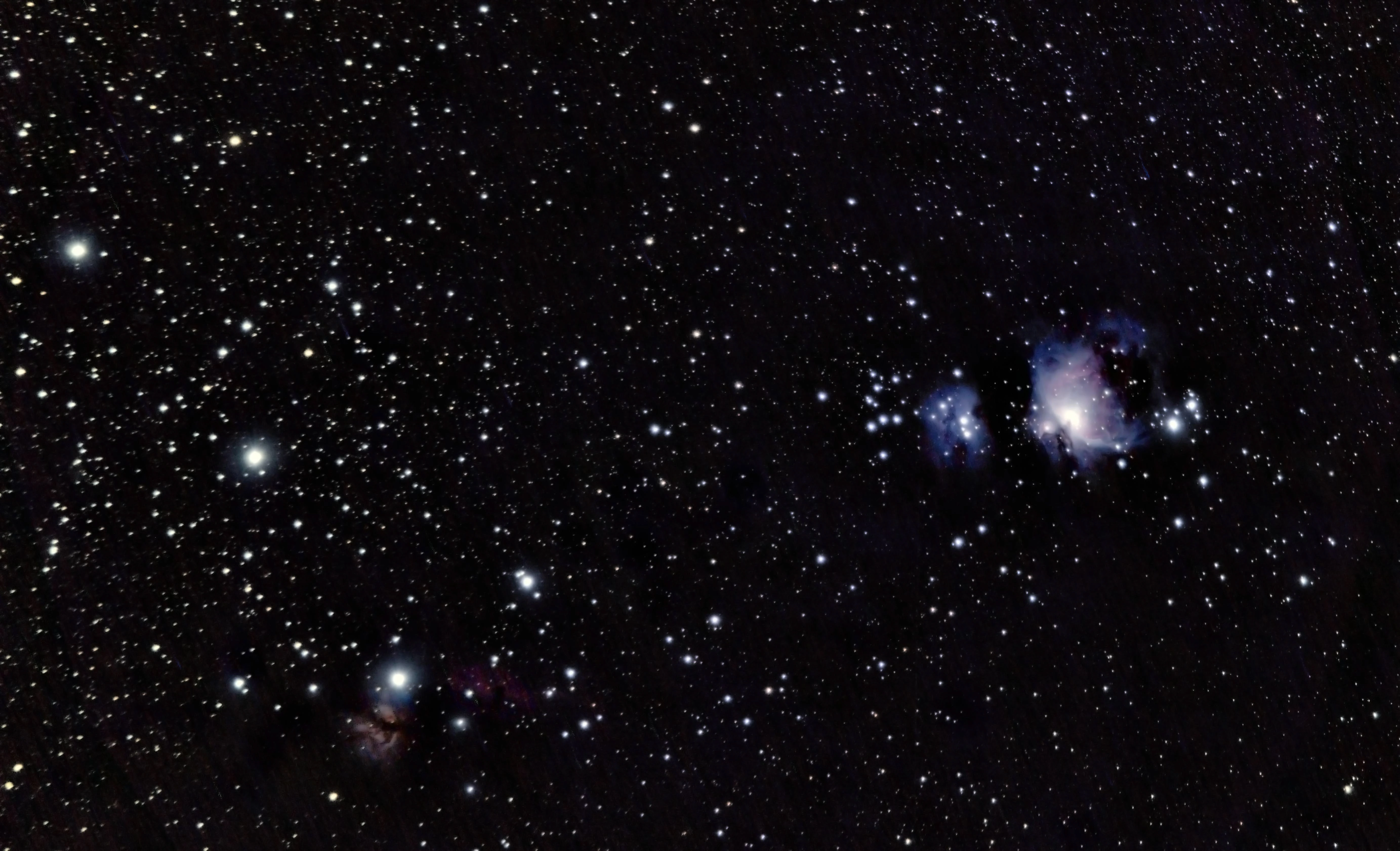 Orion Nebula, Lancaster, UK — photo by Orlando Prugel-Bennett