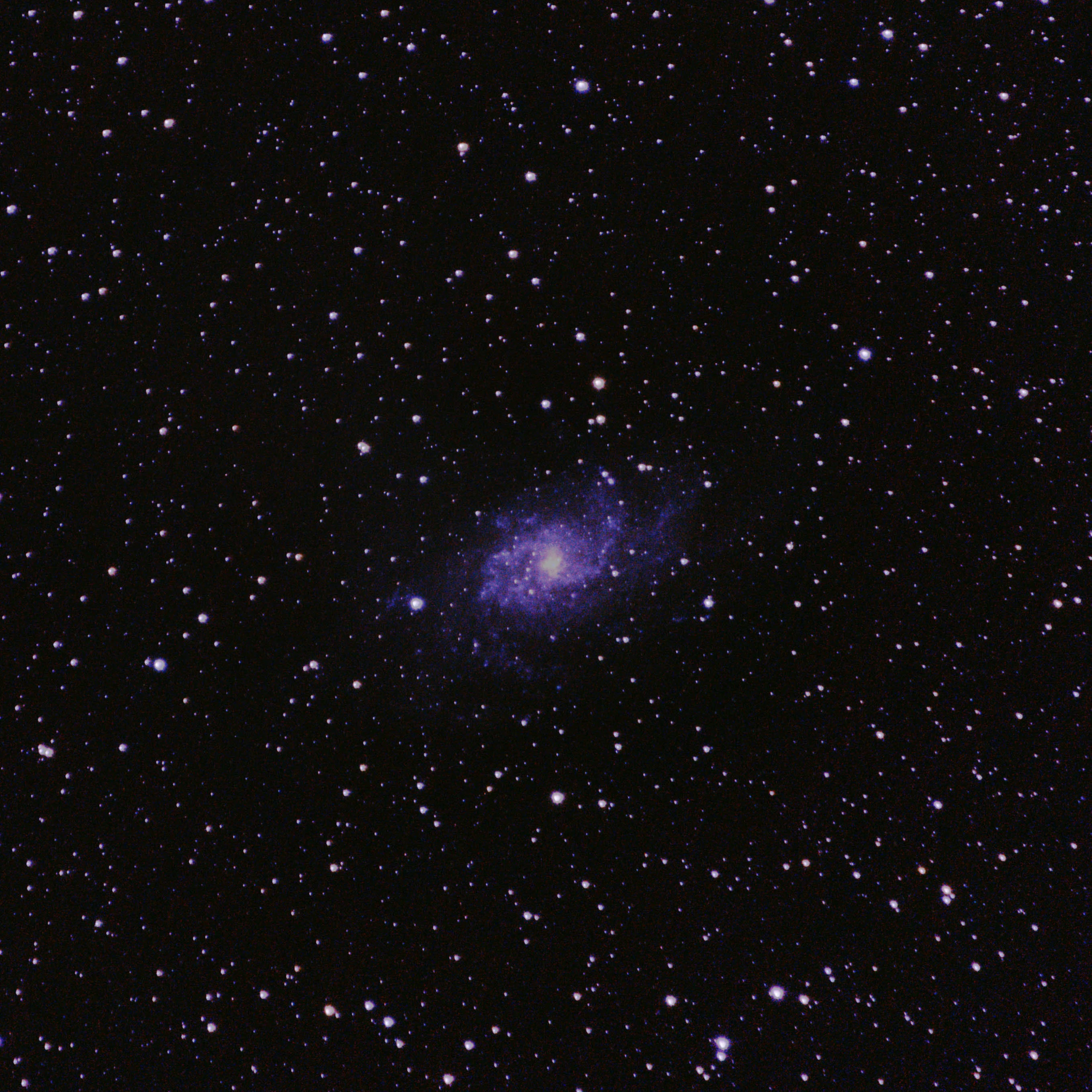 Triangulum Galaxy, Lancaster, UK — photo by Orlando Prugel-Bennett