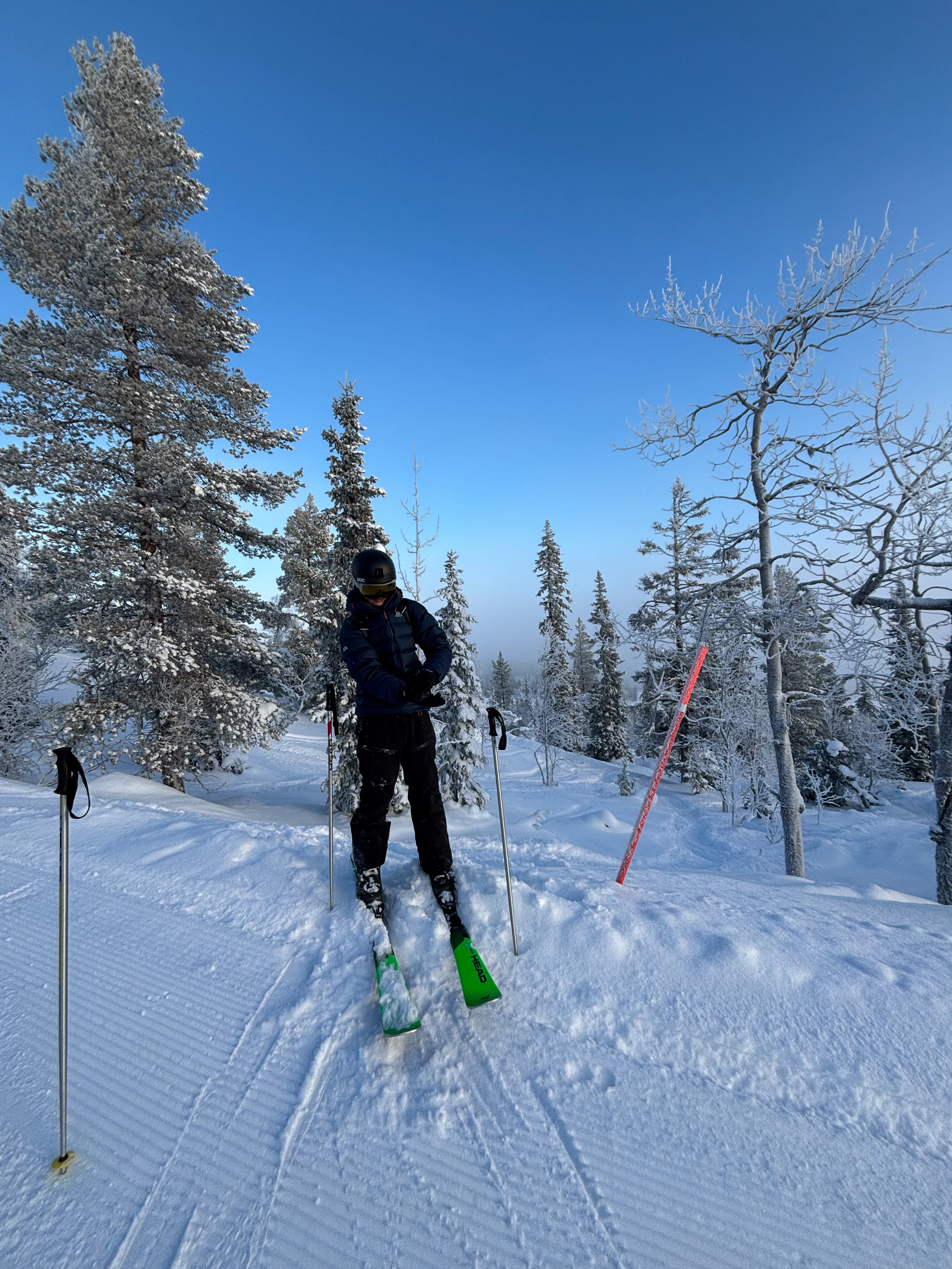 On the Skis, Ÿllas, Finland — photo by Orlando Prugel-Bennett