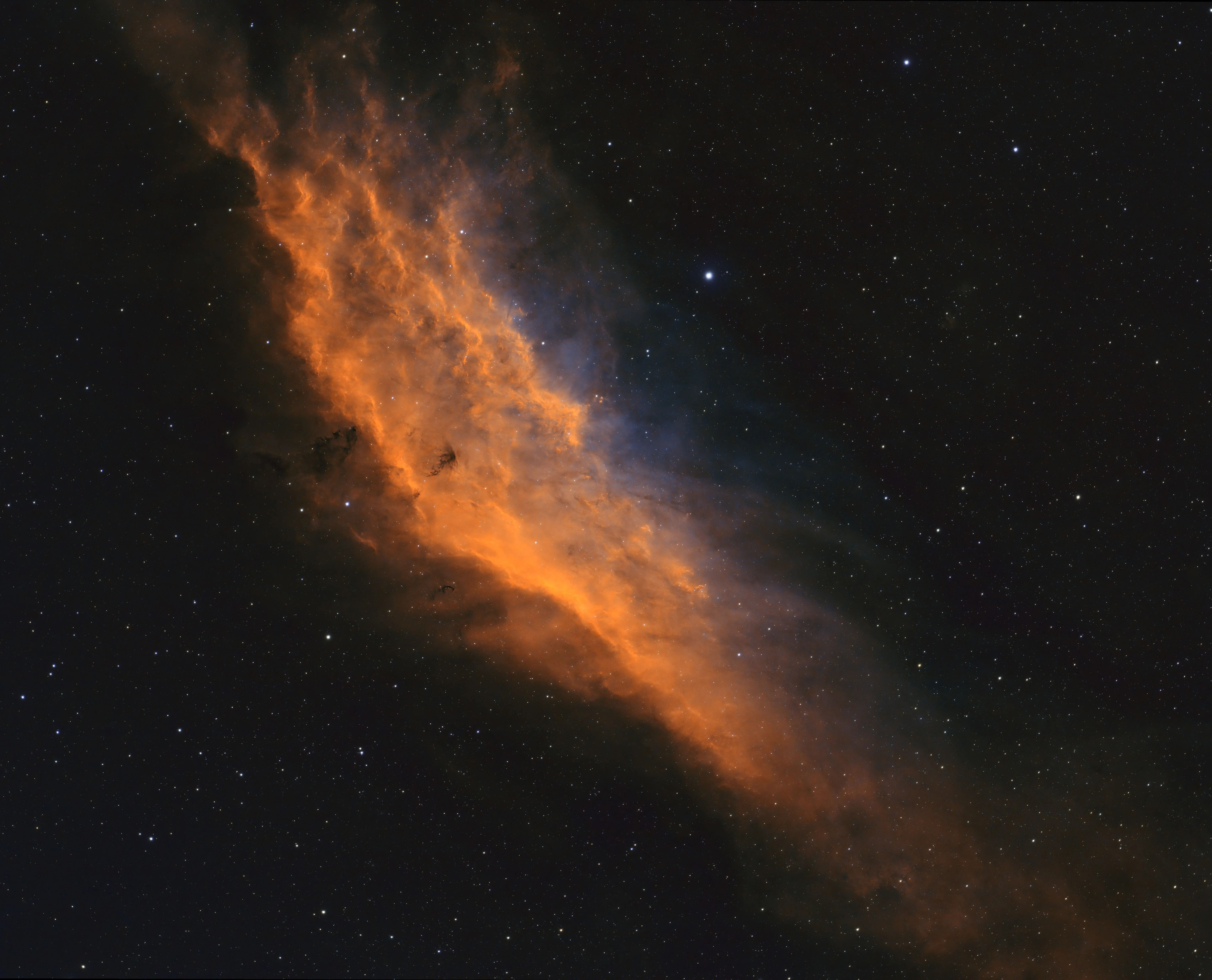 California Nebula, Eling, UK — photo by Orlando Prugel-Bennett