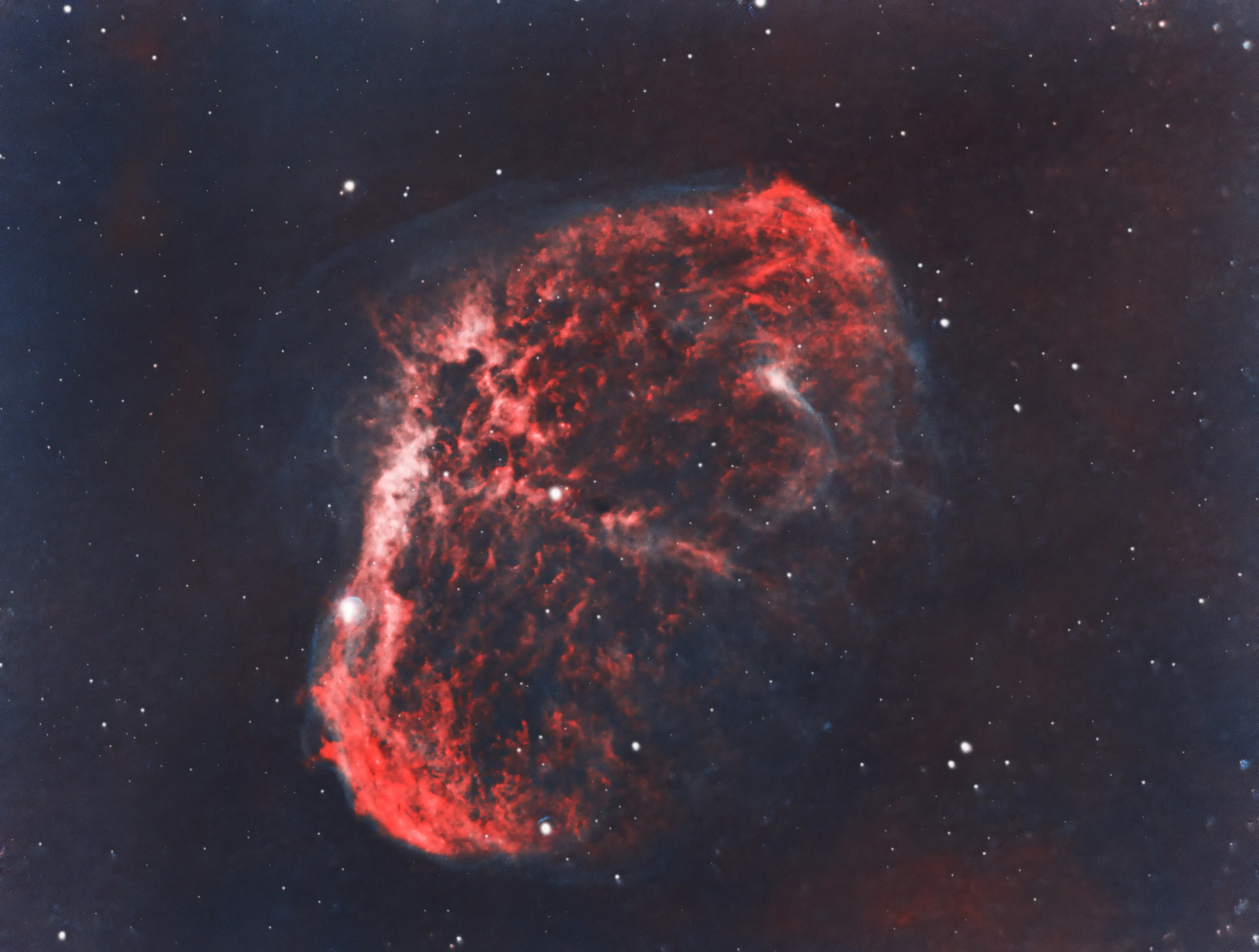 Crescent Nebula, Lancaster, UK — photo by Orlando Prugel-Bennett