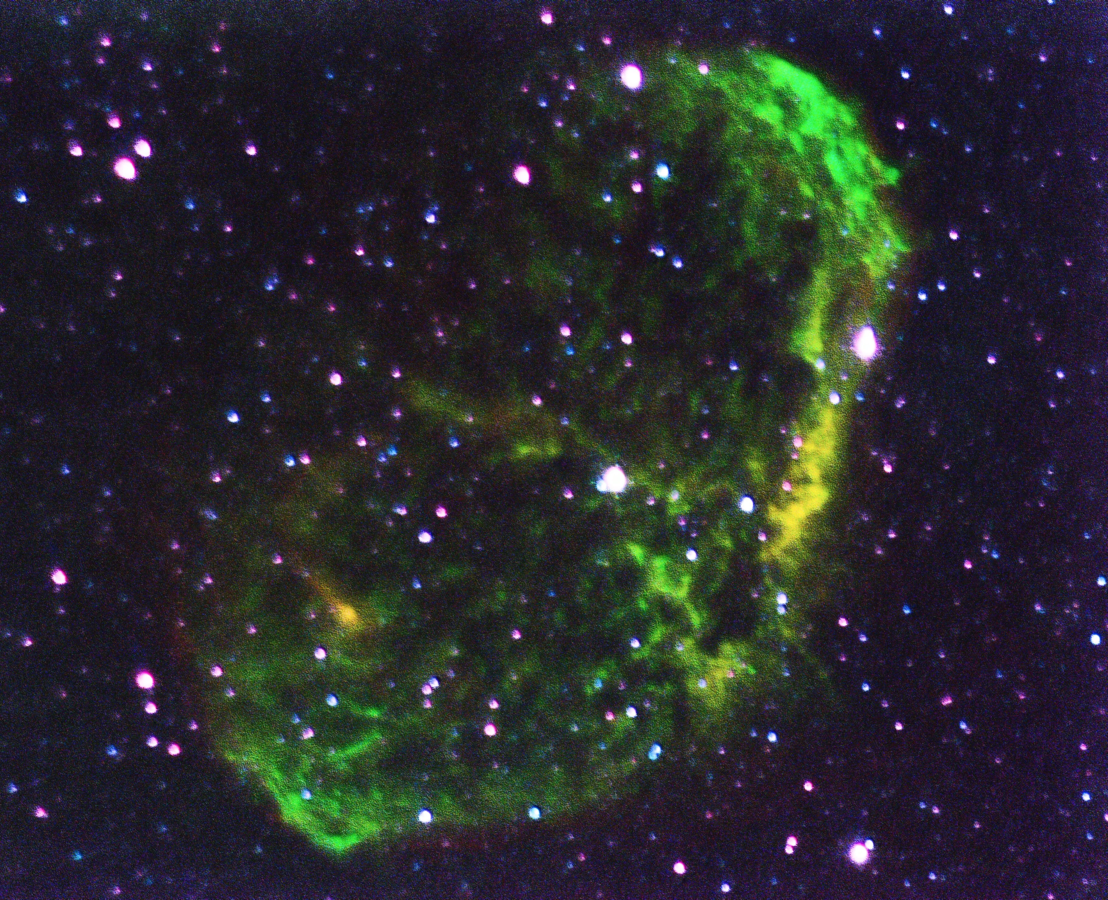 Crescent Nebula, Lancaster, UK — photo by Orlando Prugel-Bennett