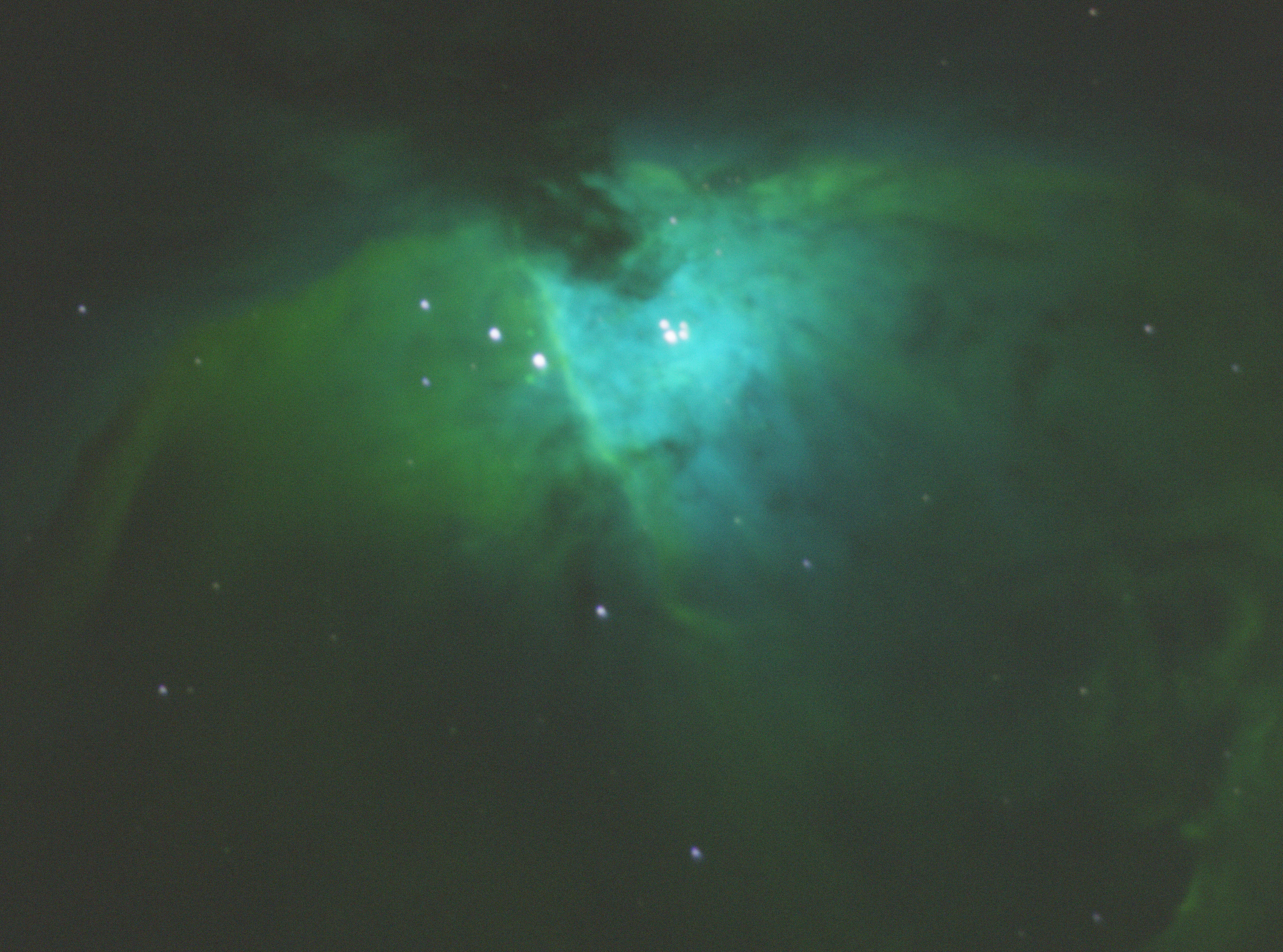 Orion Nebula, Lancaster, UK — photo by Orlando Prugel-Bennett